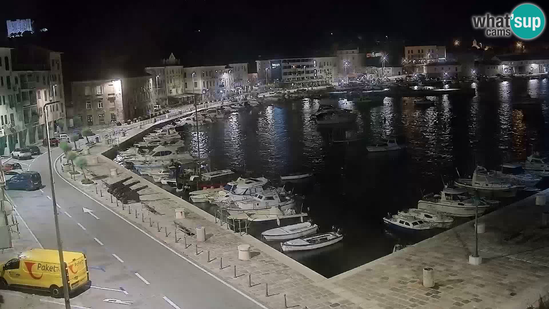 Webcam Segna – Panorama dell’lungomare di Senj