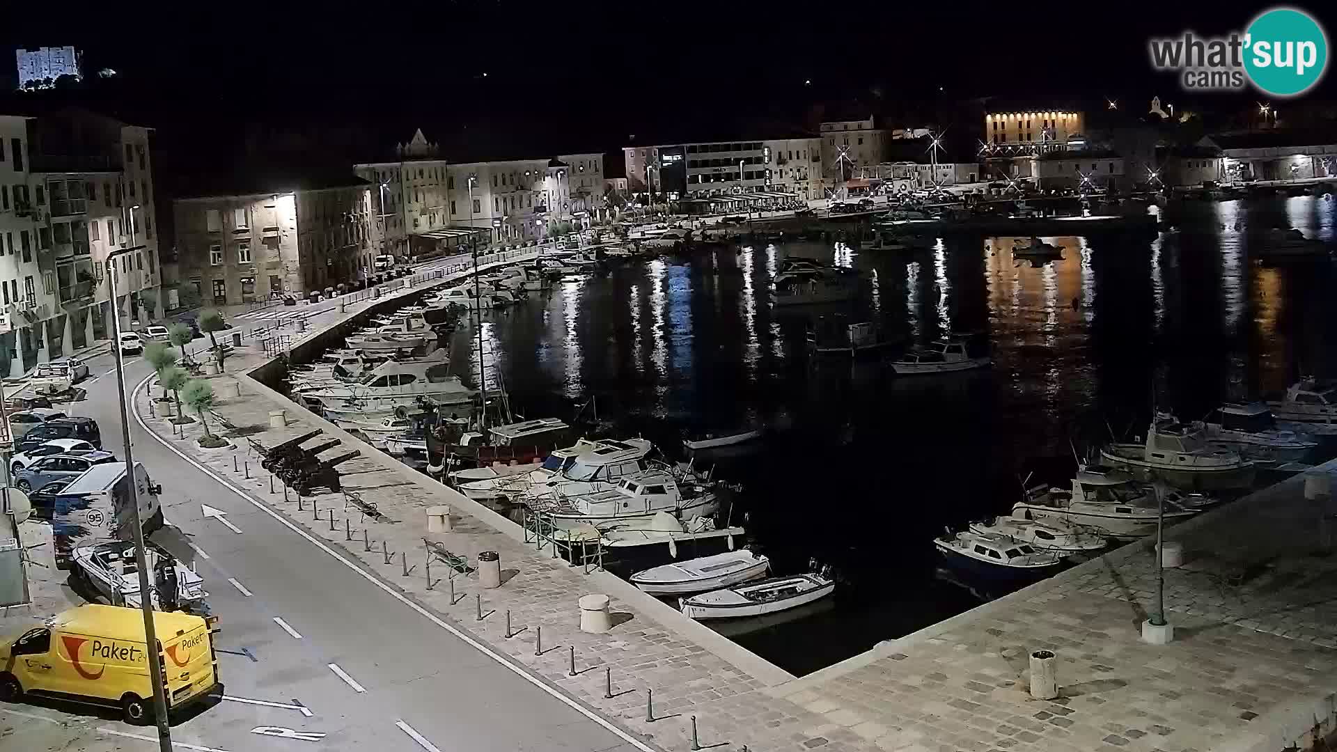 Senj camera en vivo – Vista panorámica de Senj riva