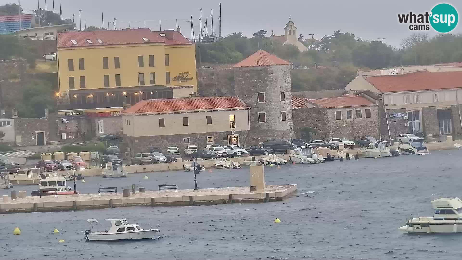 Webcam Segna – Panorama dell’lungomare di Senj