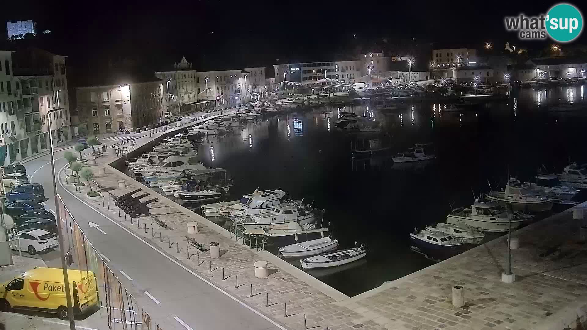 Senj camera en vivo – Vista panorámica de Senj riva