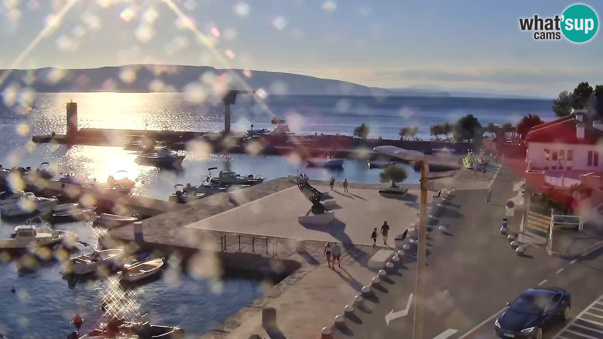 Senj Webcam – Panoramic view of Senj riva