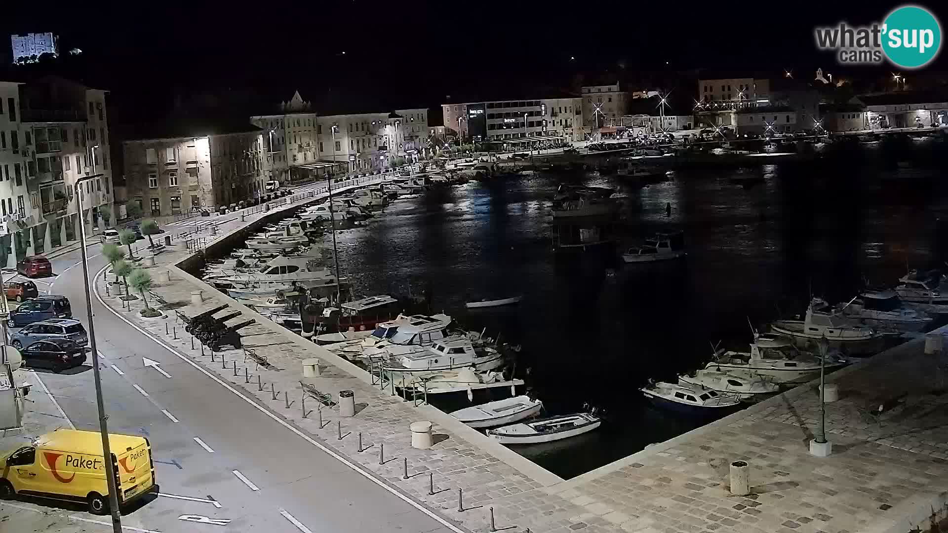 Senj camera en vivo – Vista panorámica de Senj riva