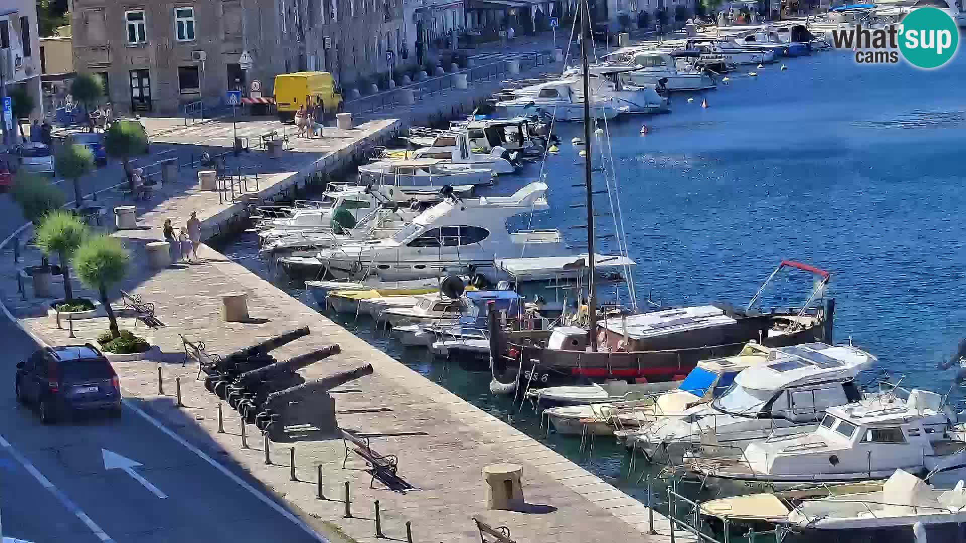 Senj Webcam – Panoramic view of Senj riva