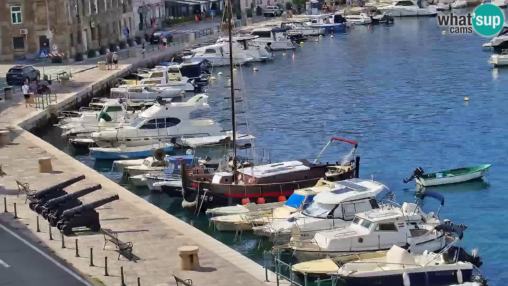 Senj Webcam – Panoramic view of Senj riva