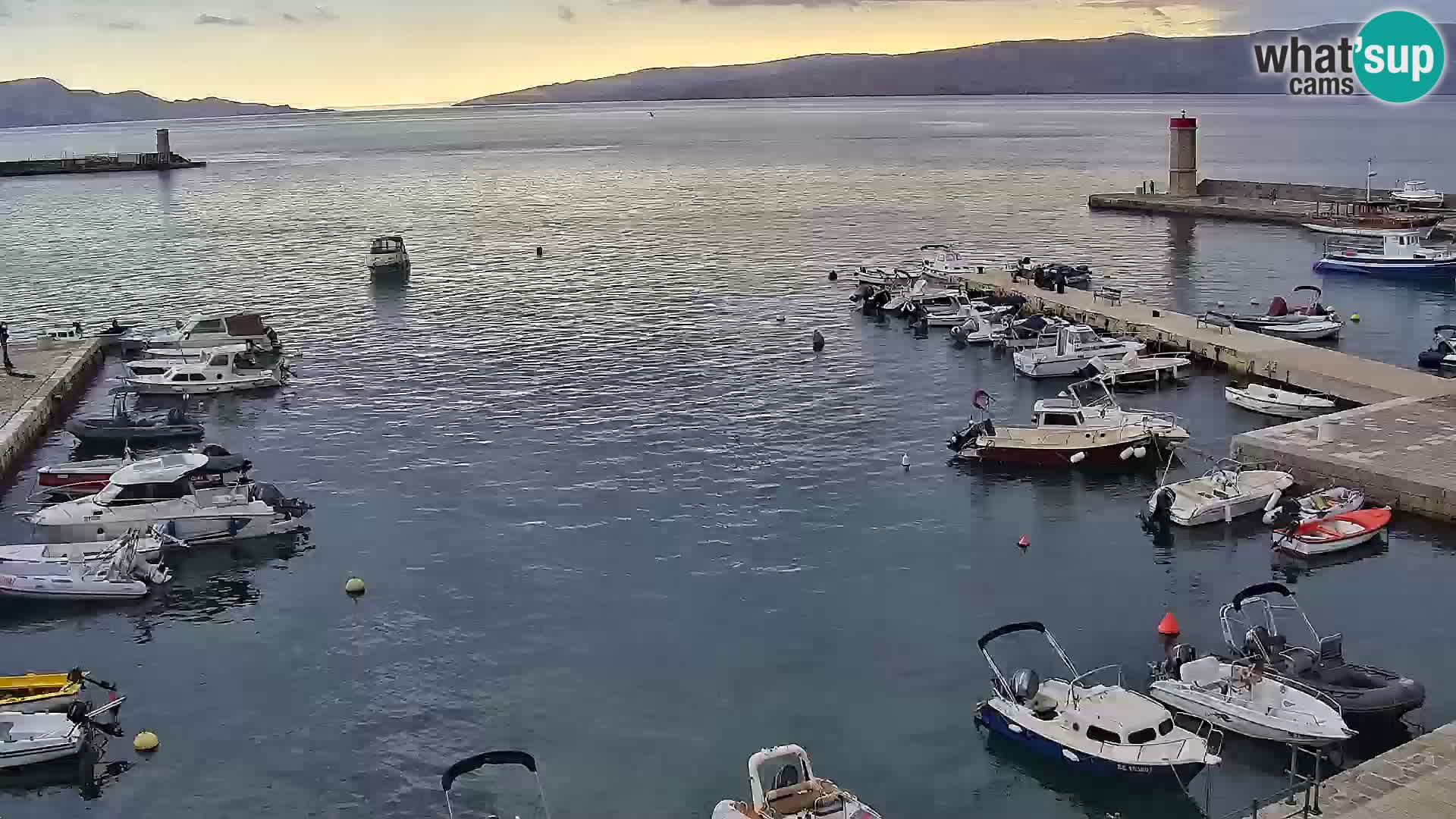 Senj Spletna kamera – pogled na obalo Senja