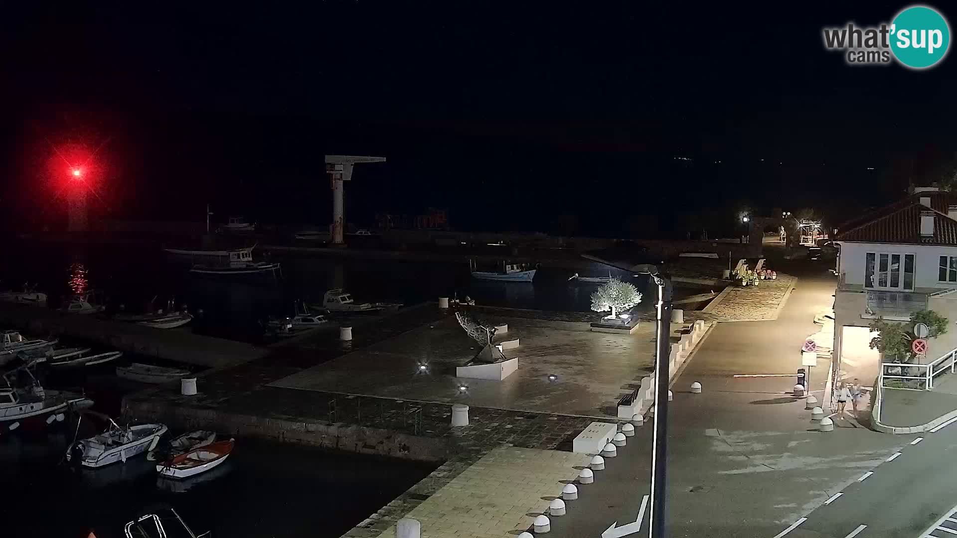 Senj camera en vivo – Vista panorámica de Senj riva