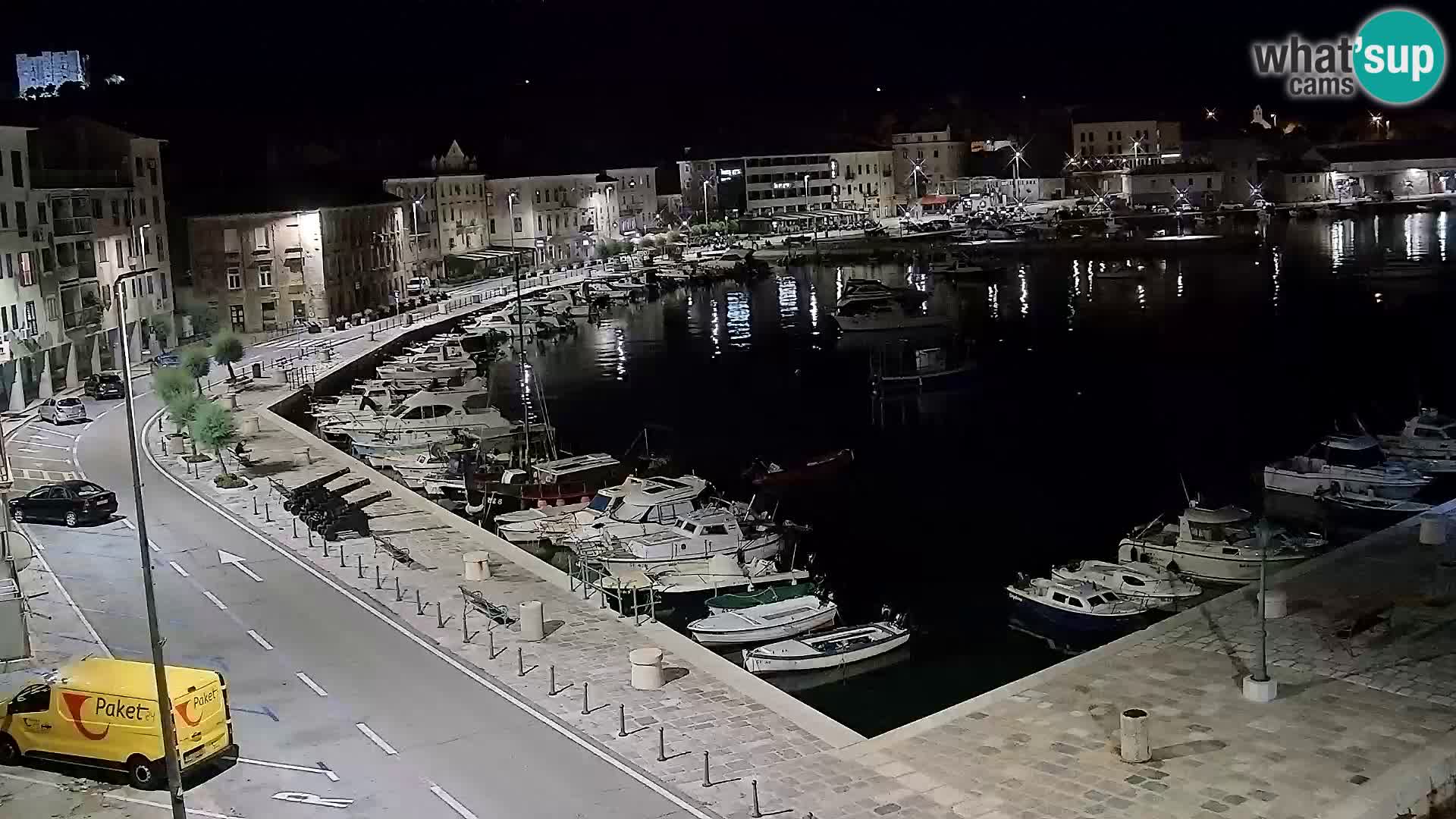 Senj camera en vivo – Vista panorámica de Senj riva