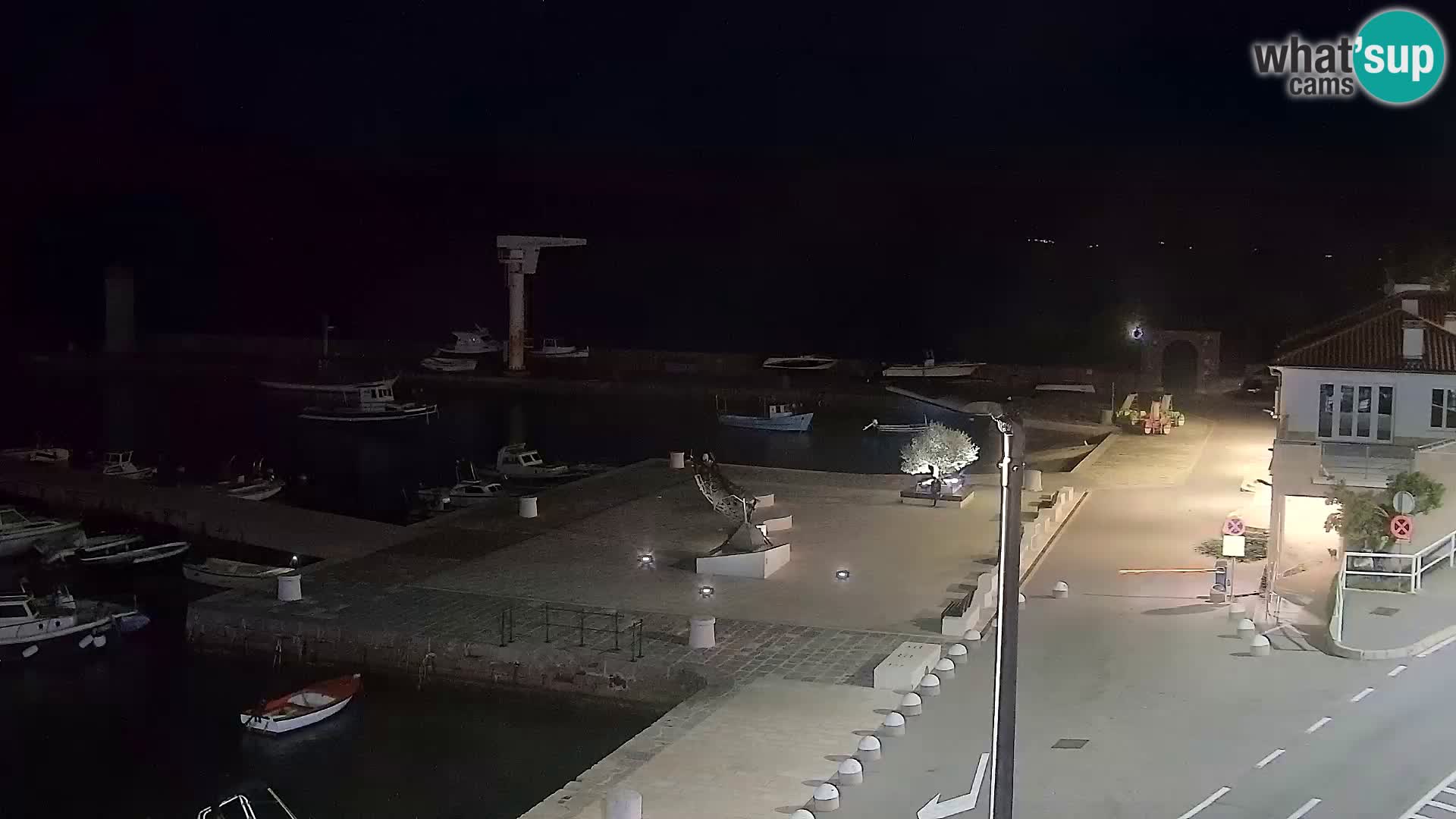 Senj Webcam – Panoramic view of Senj riva
