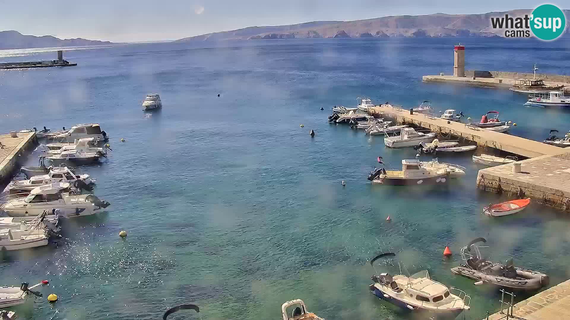Kamera u živo Senj – Panoramski pogled na senjsku rivu