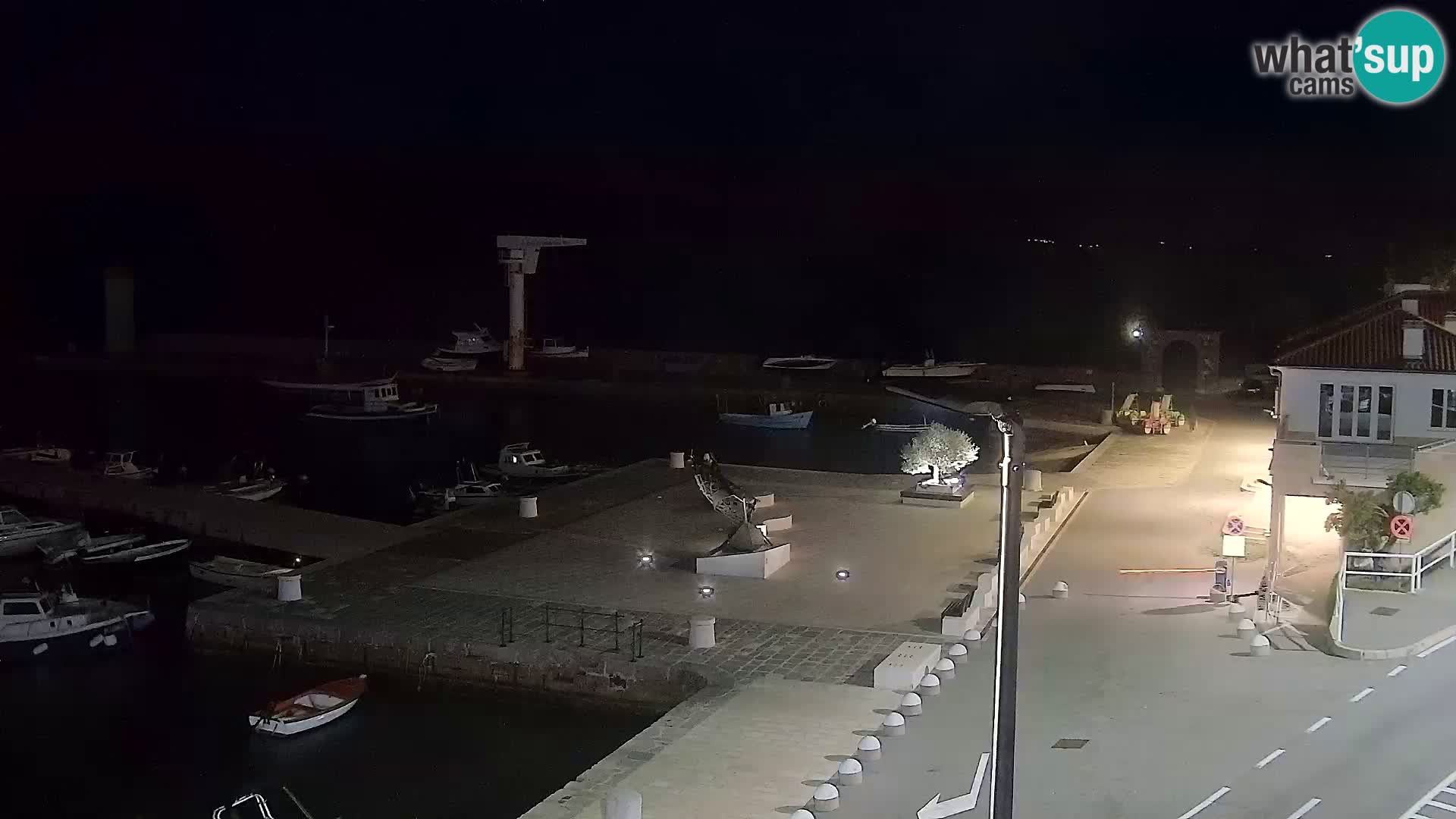 Webcam Segna – Panorama dell’lungomare di Senj