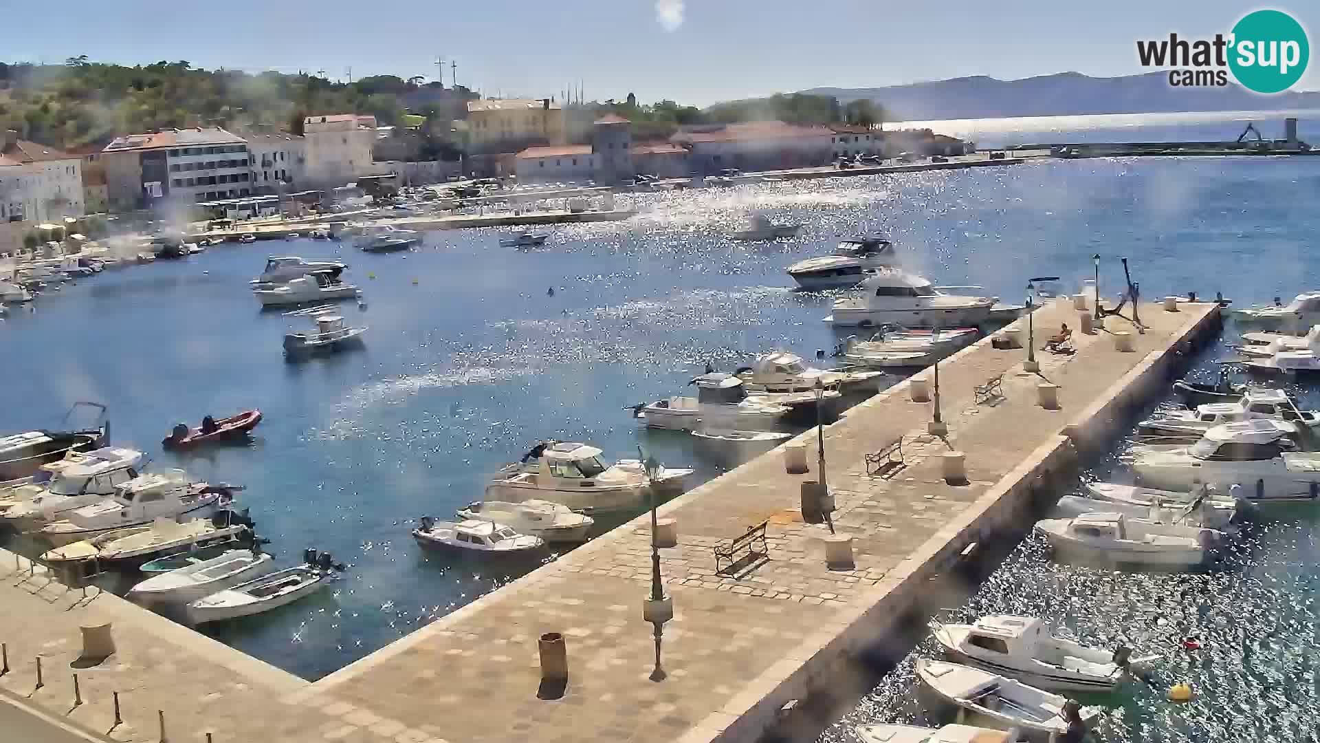 Webcam Segna – Panorama dell’lungomare di Senj