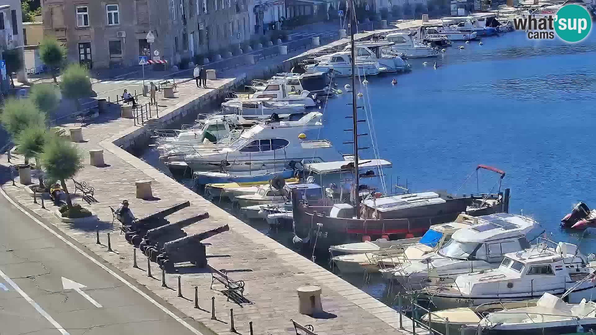 Kamera u živo Senj – Panoramski pogled na senjsku rivu