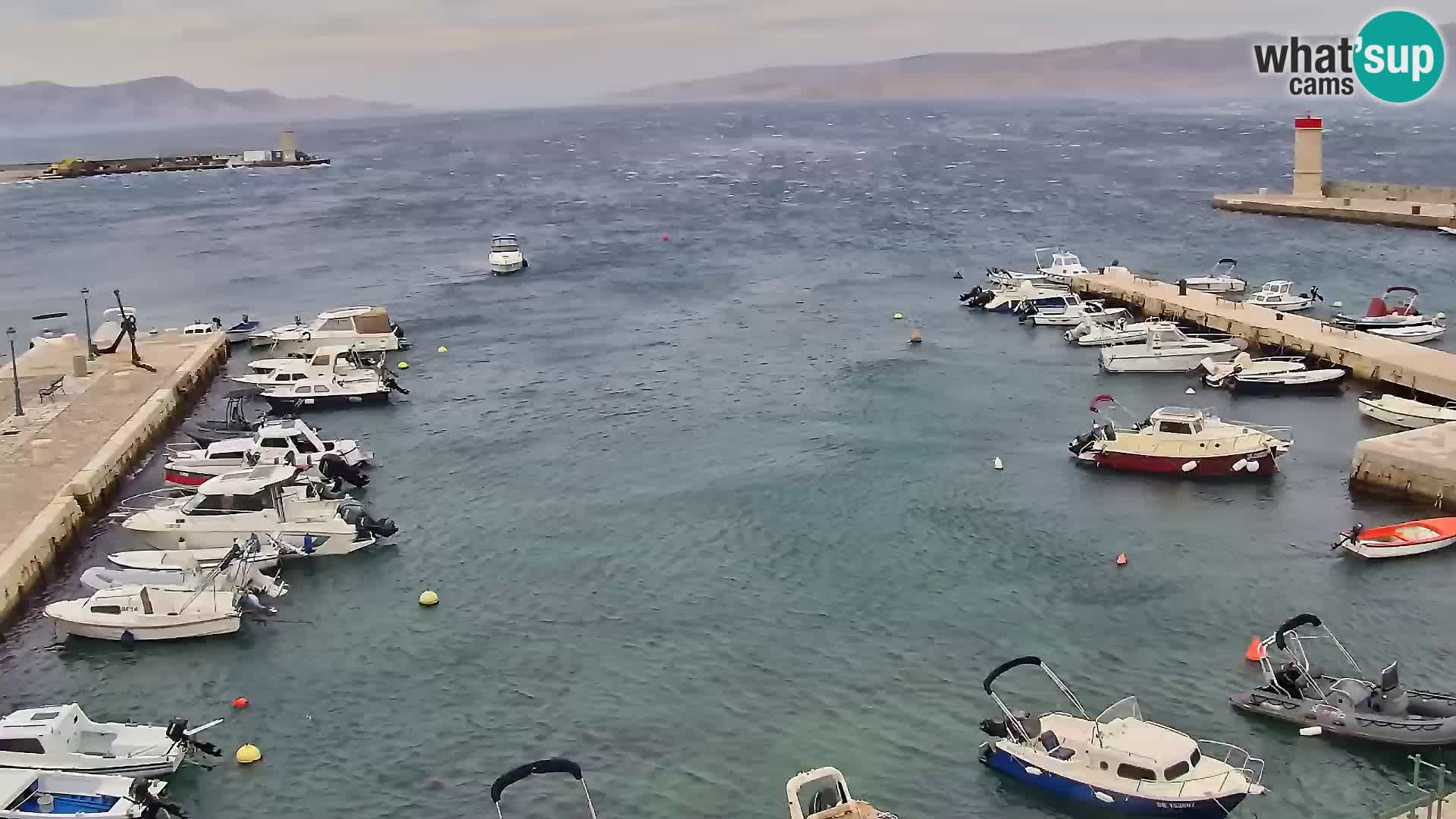 Webcam Segna – Panorama dell’lungomare di Senj