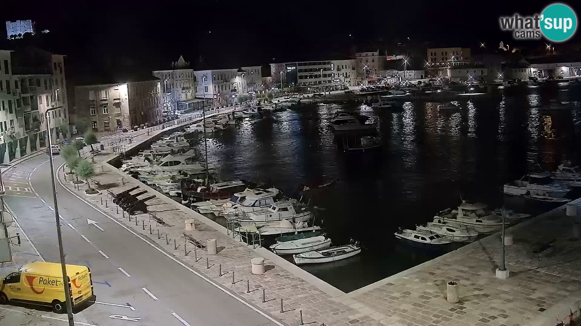 Senj Webcam – Panoramic view of Senj riva