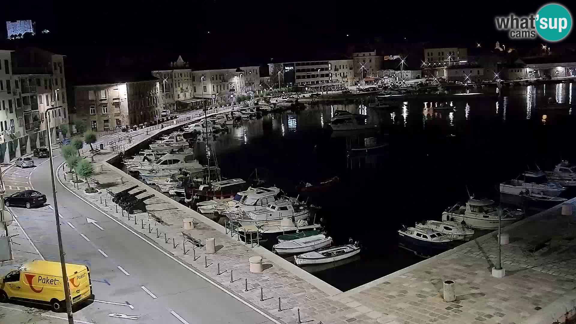 Senj Webcam – Panoramic view of Senj riva