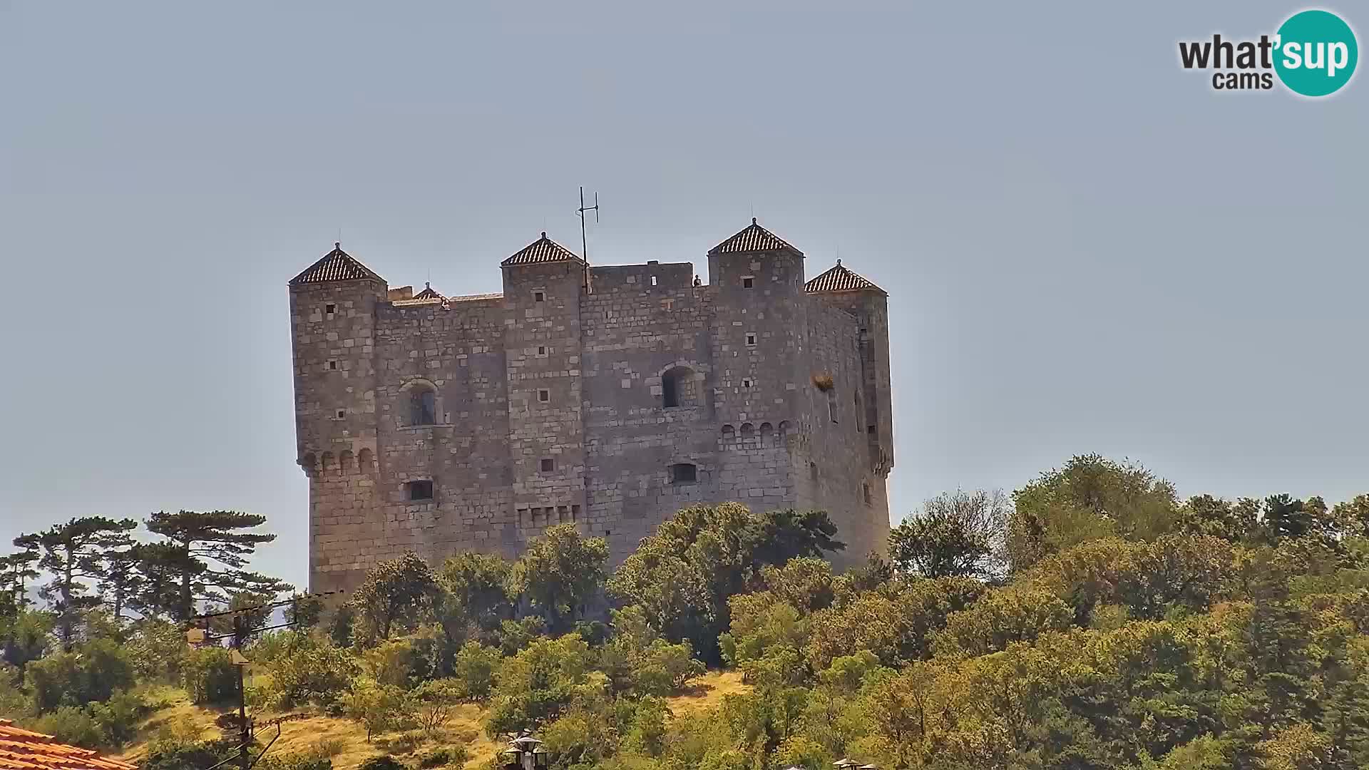 Senj Spletna kamera – pogled na obalo Senja