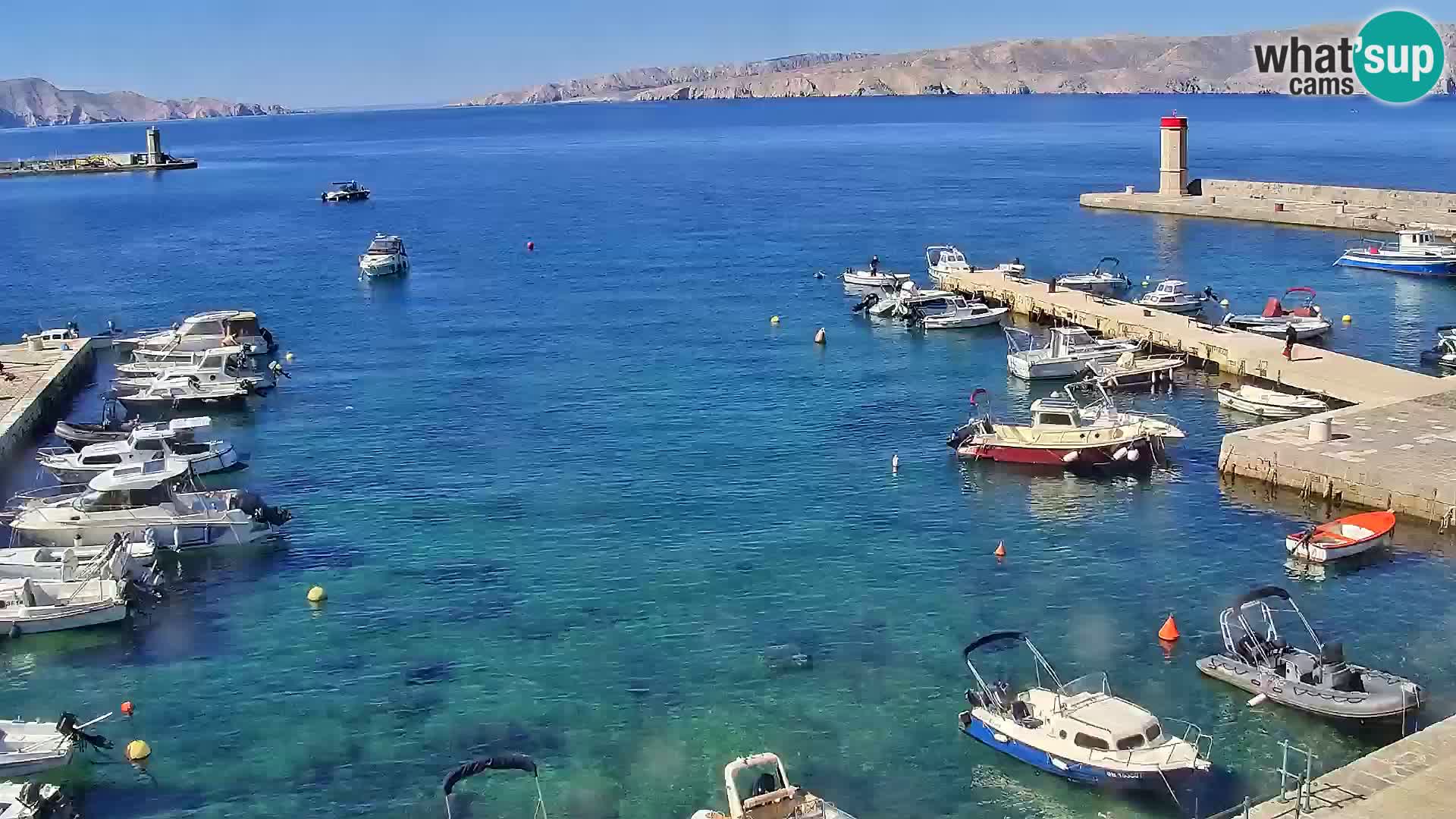 Senj camera en vivo – Vista panorámica de Senj riva