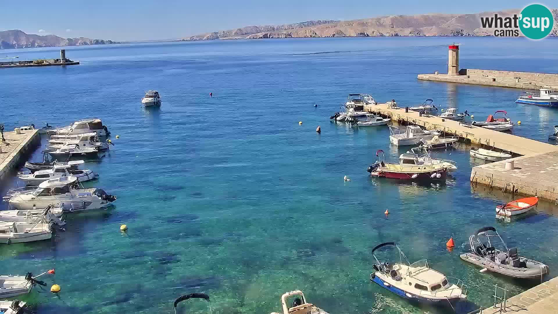 Senj camera en vivo – Vista panorámica de Senj riva