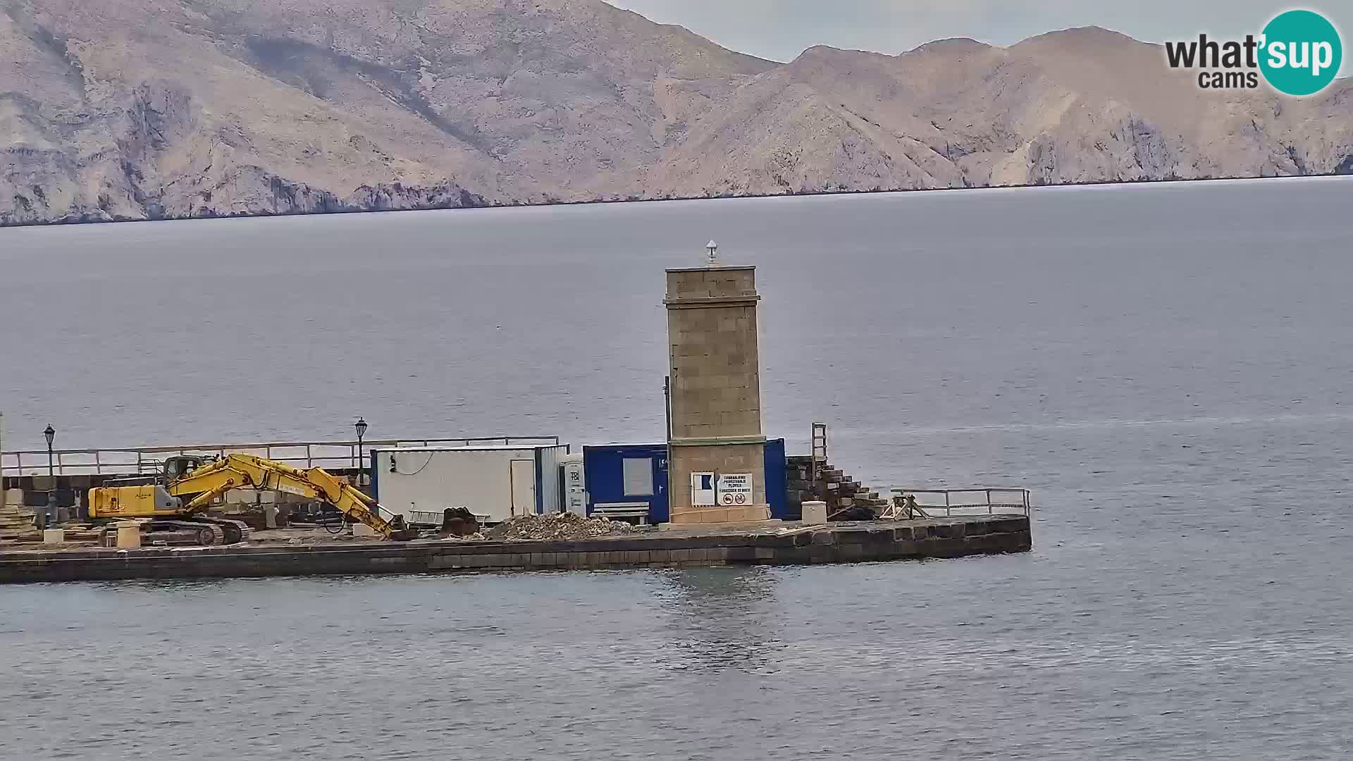 Senj camera en vivo – Vista panorámica de Senj riva