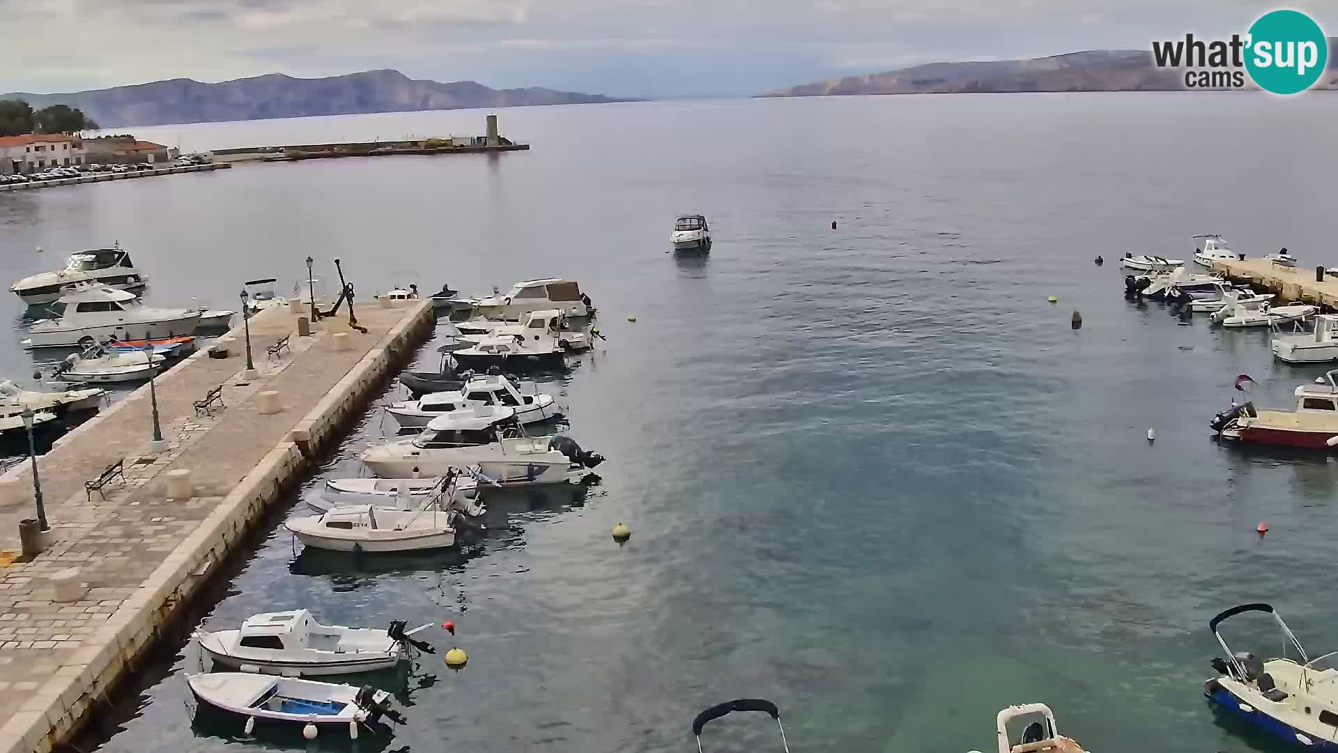 Senj Webcam – Panoramic view of Senj riva