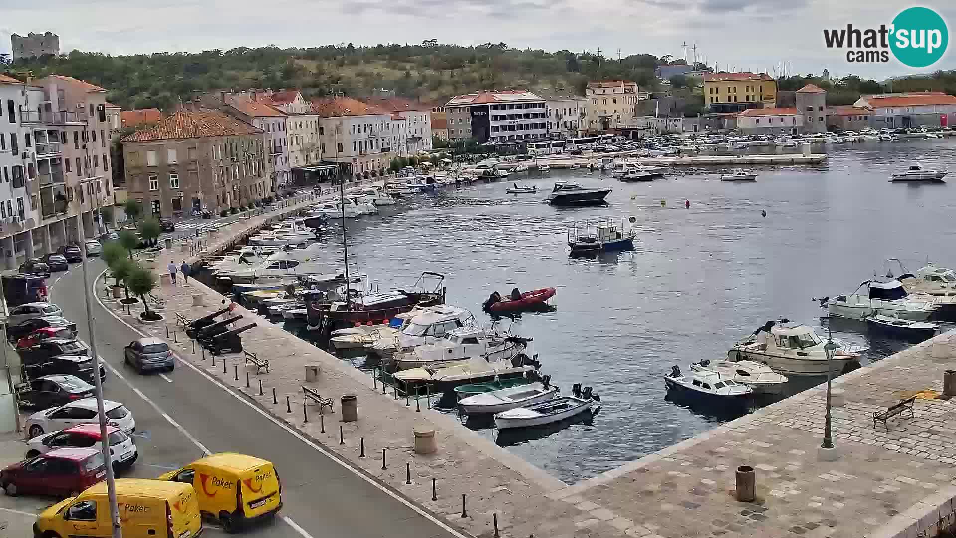 Senj Spletna kamera – pogled na obalo Senja