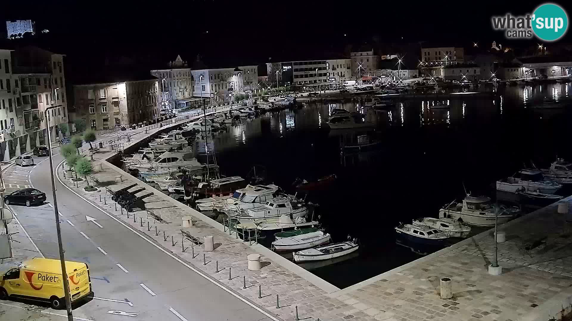 Senj Webcam – Panoramic view of Senj riva