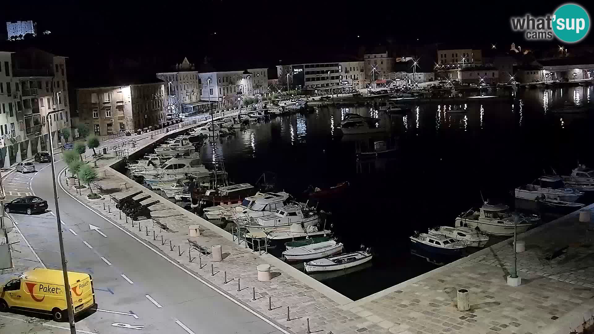 Senj Webcam – Panoramic view of Senj riva