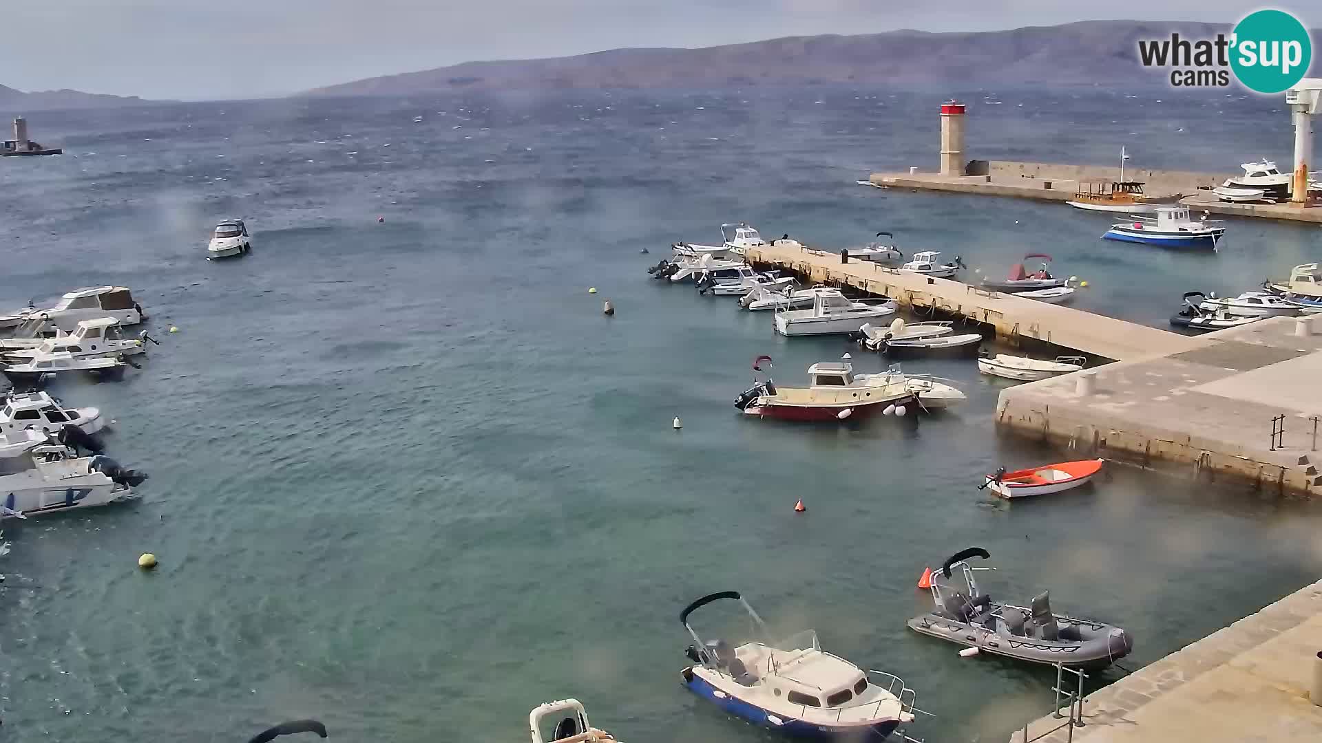 Senj Webcam – Panoramic view of Senj riva
