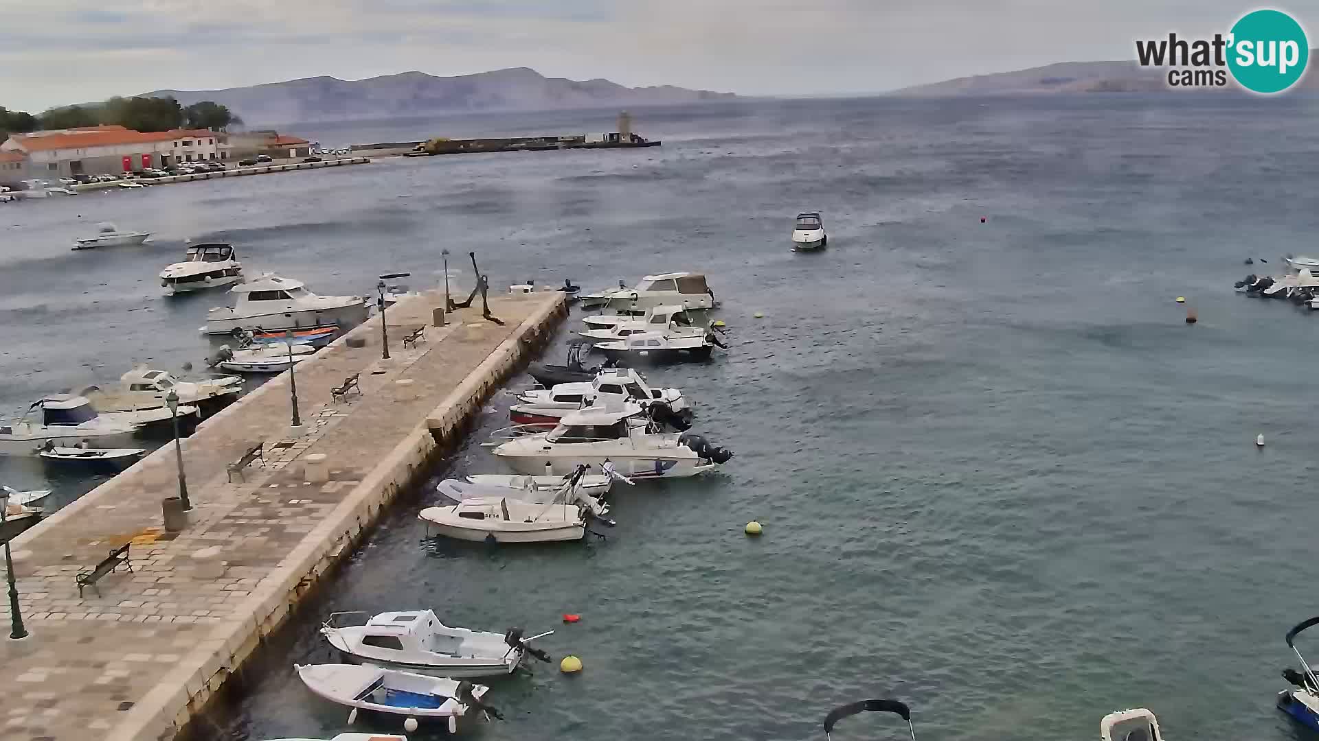 Senj Webcam – Panoramic view of Senj riva