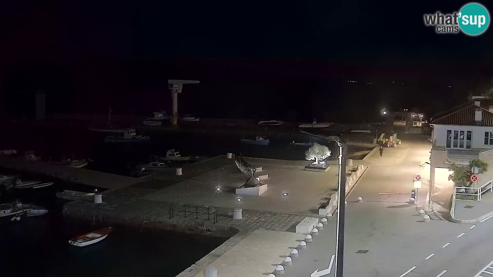 Webcam Segna – Panorama dell’lungomare di Senj