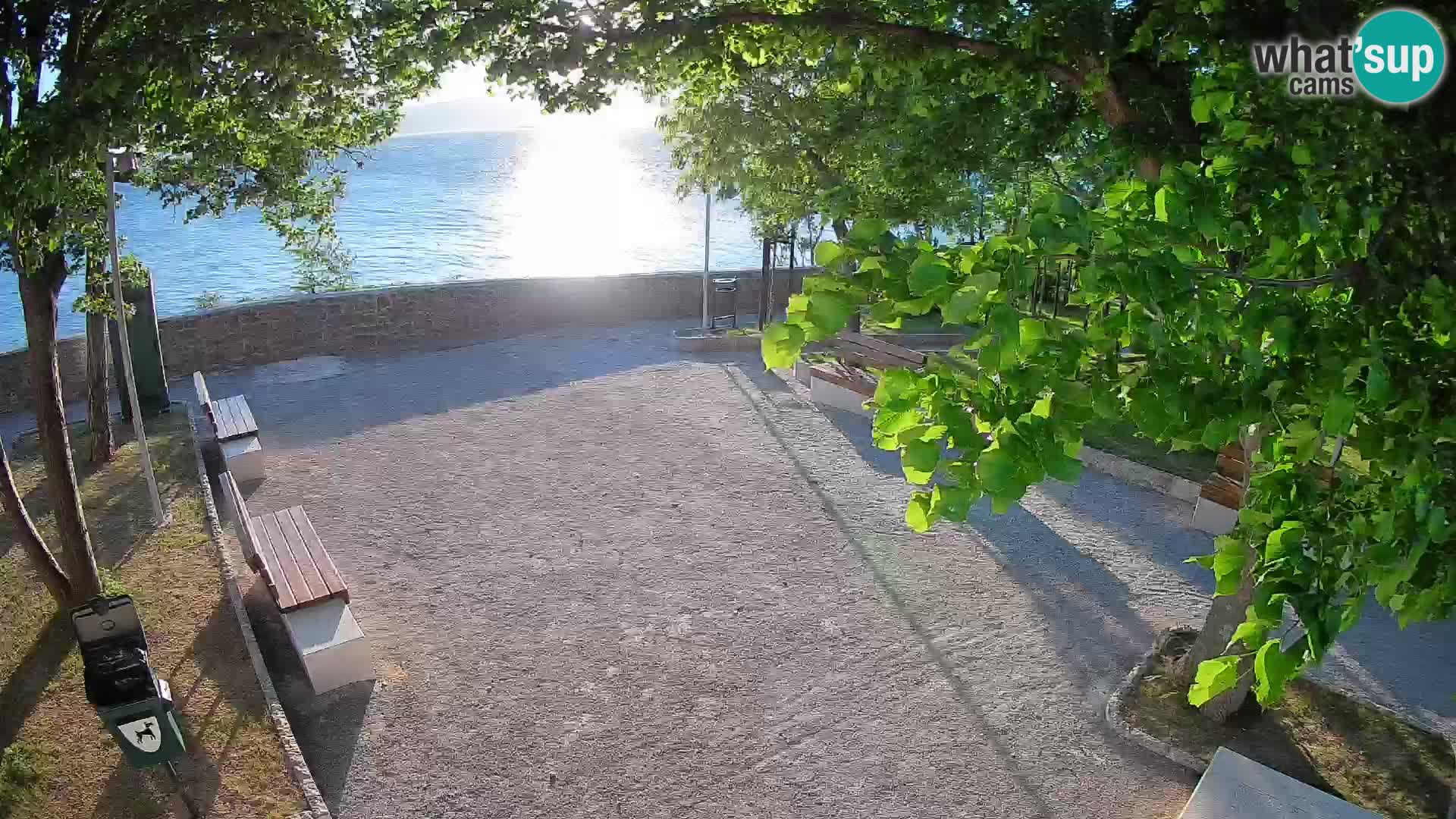 Webcam Segna Live | Parco degli Scrittori e Canale del Velebit