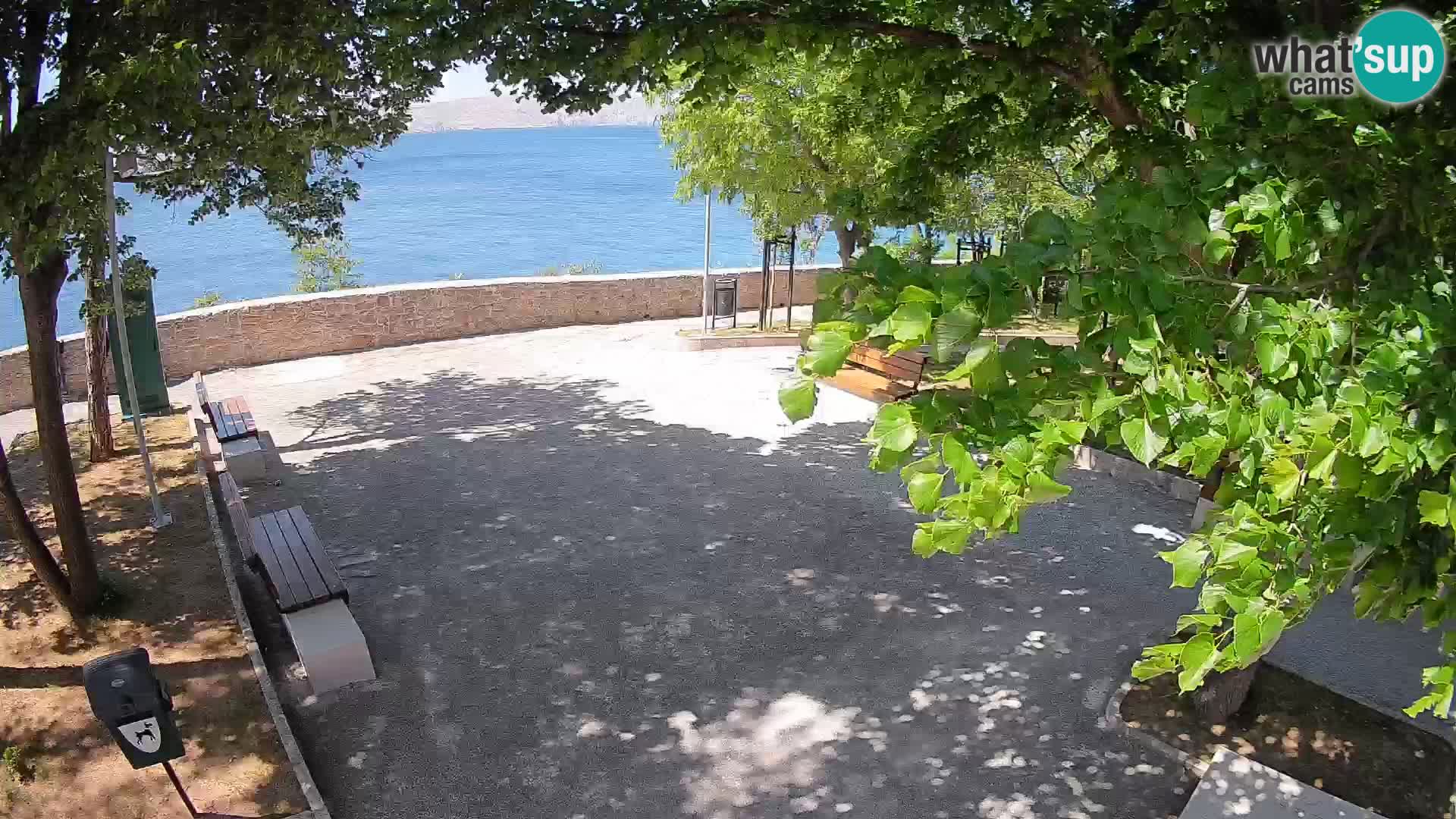 Webcam Segna Live | Parco degli Scrittori e Canale del Velebit