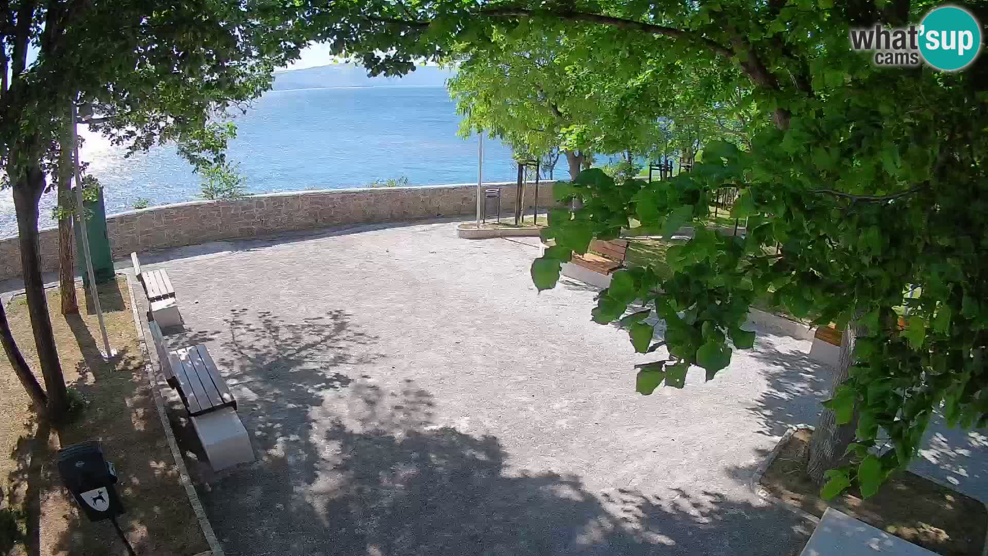 Webcam Segna Live | Parco degli Scrittori e Canale del Velebit