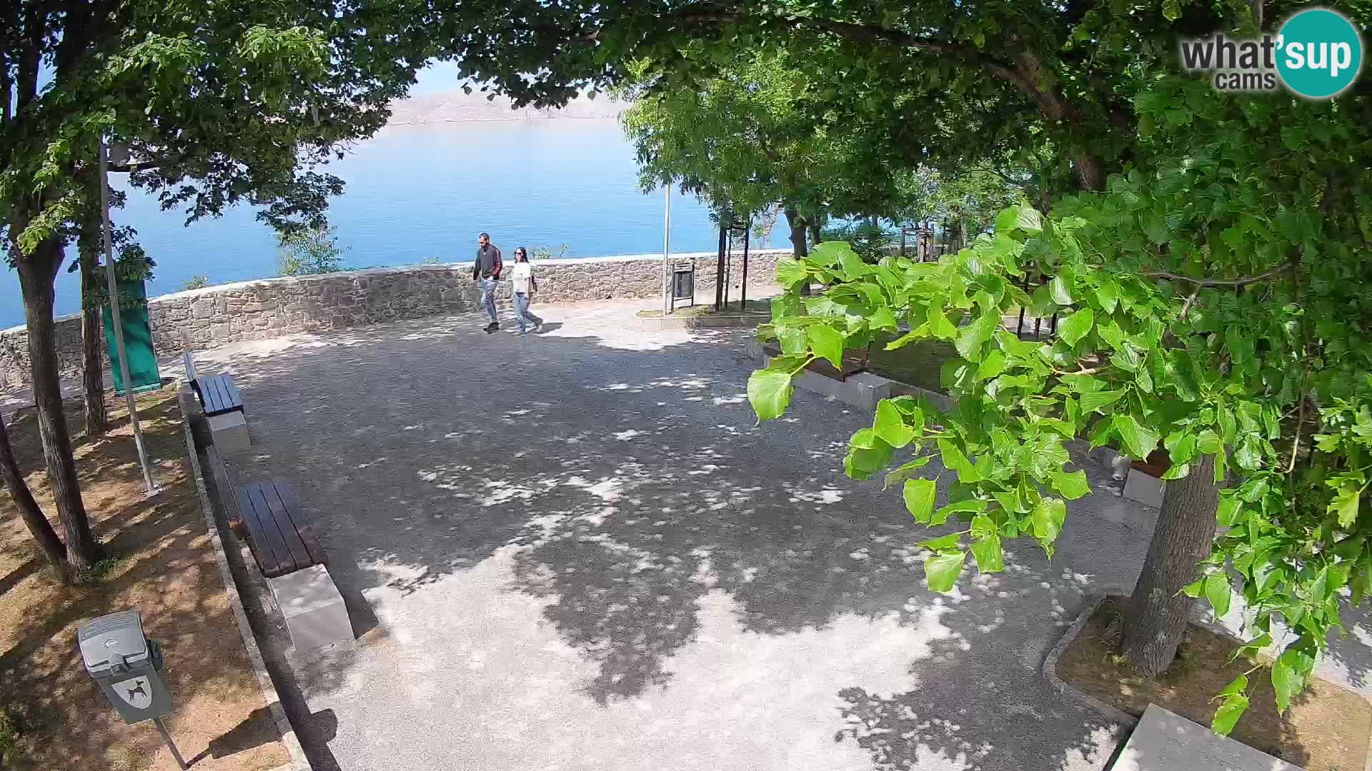 Webcam Segna Live | Parco degli Scrittori e Canale del Velebit