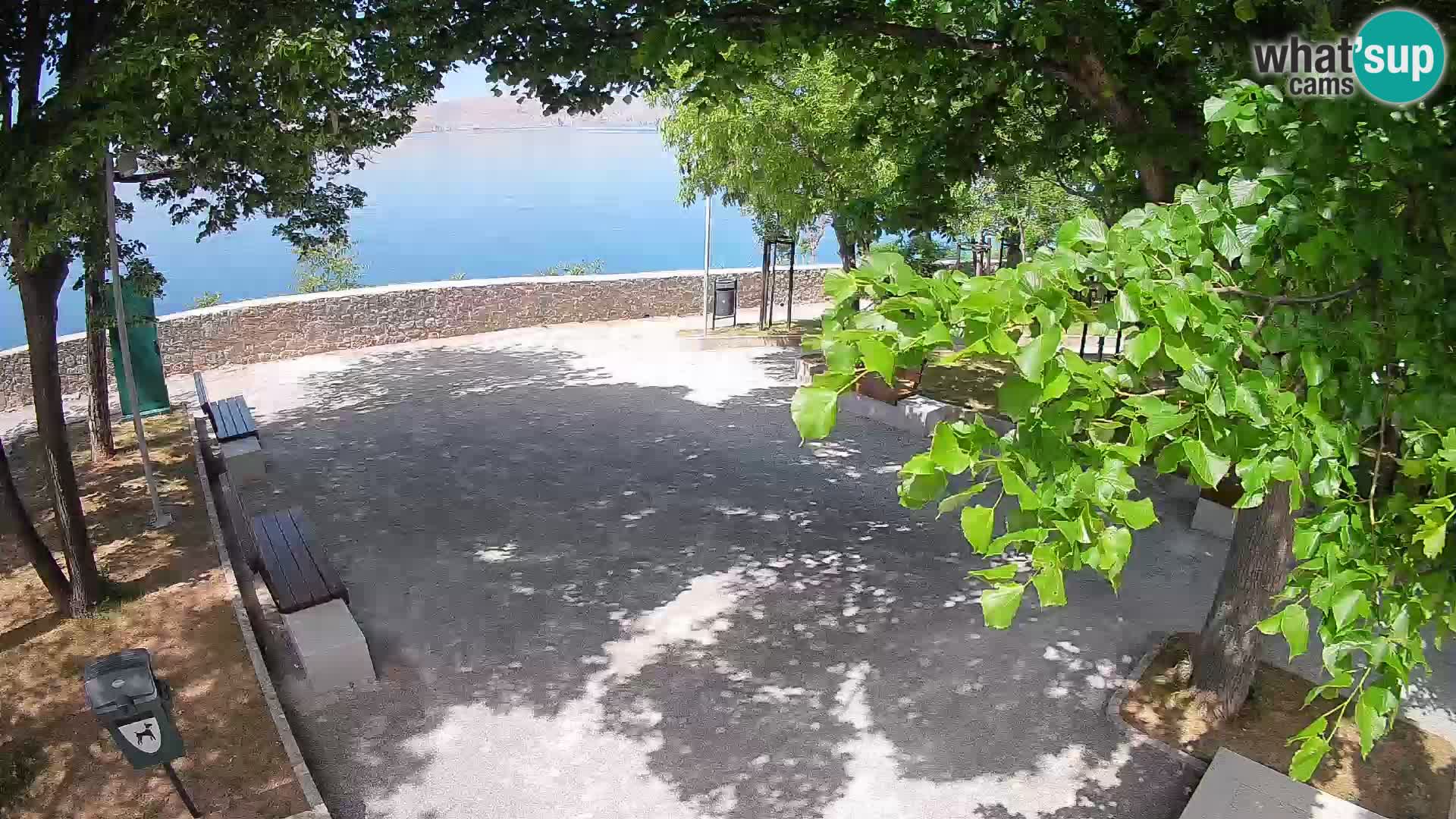Webcam Segna Live | Parco degli Scrittori e Canale del Velebit