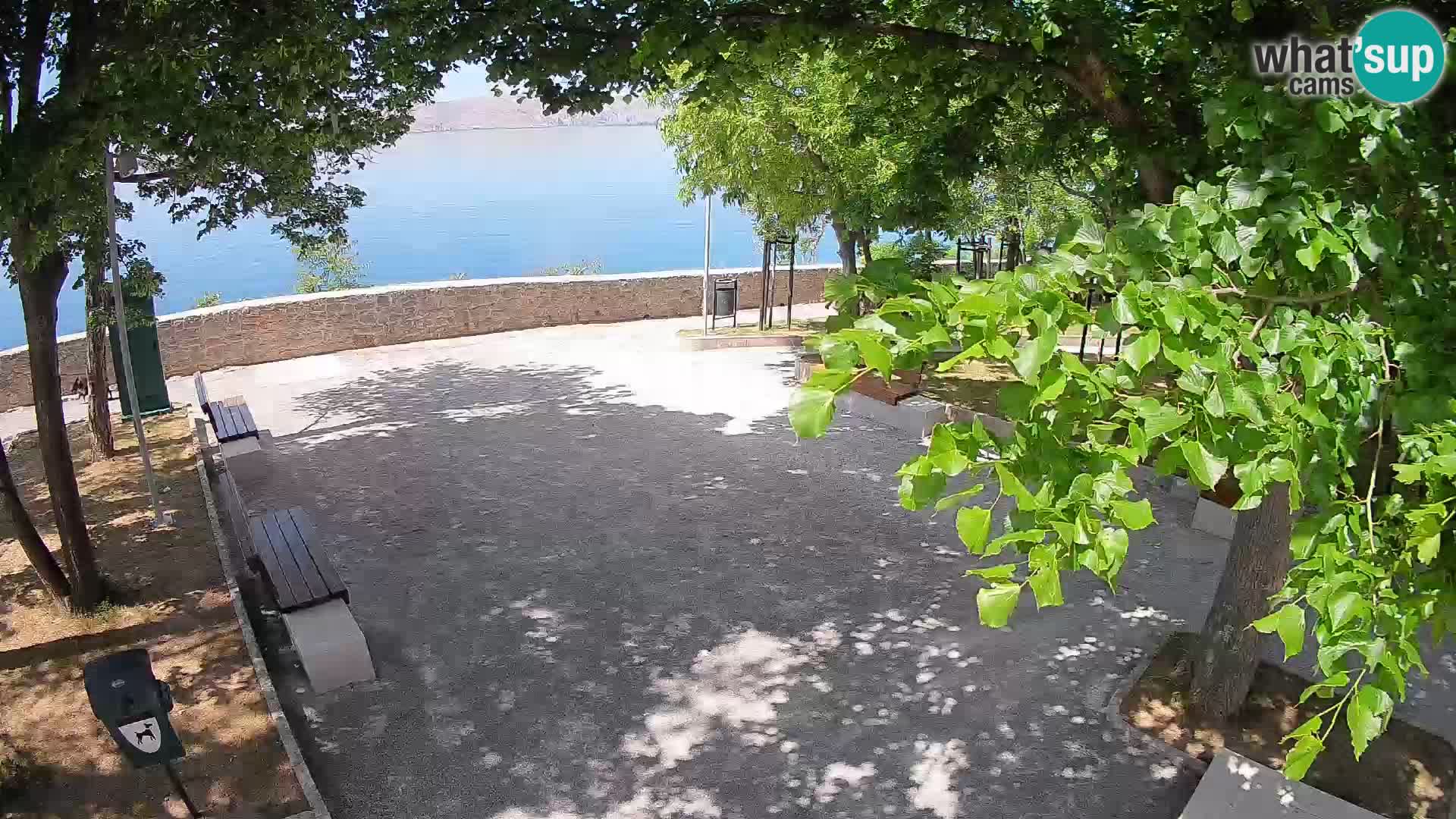 Webcam Segna Live | Parco degli Scrittori e Canale del Velebit