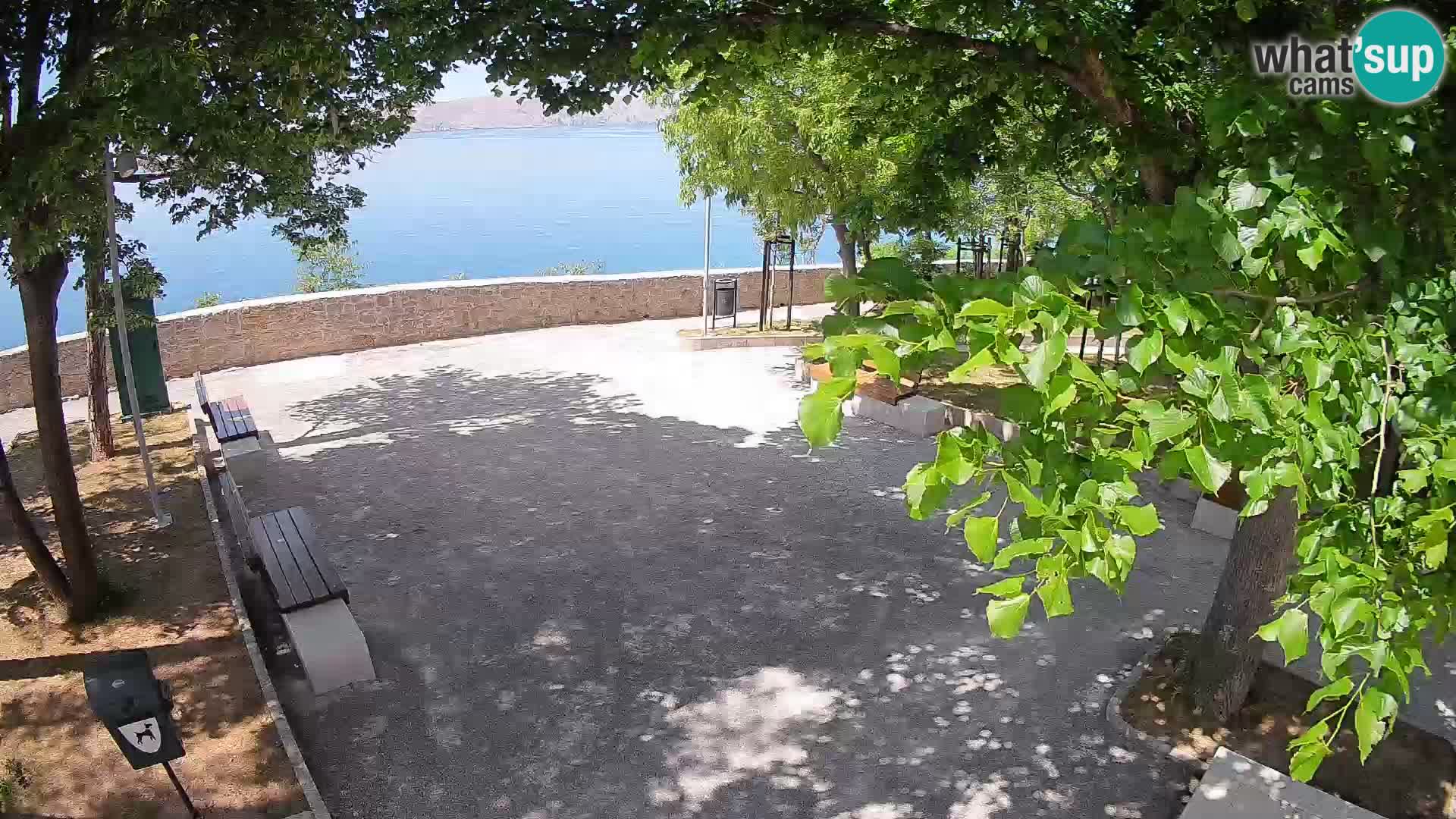 Webcam Segna Live | Parco degli Scrittori e Canale del Velebit