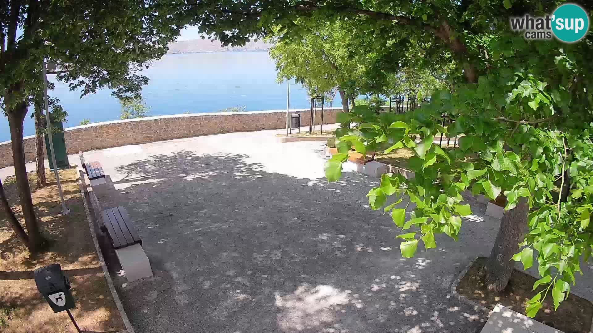 Webcam Segna Live | Parco degli Scrittori e Canale del Velebit