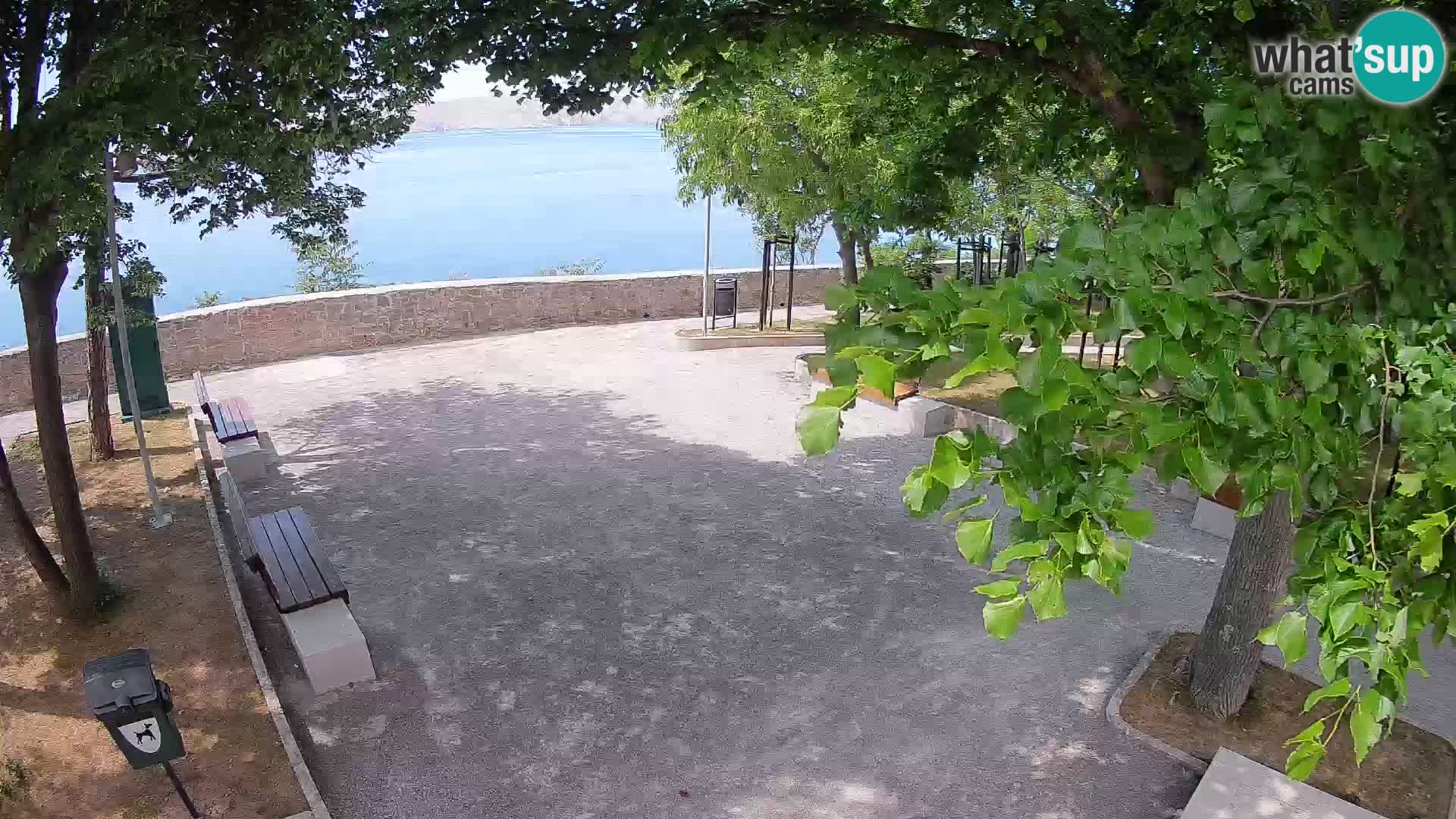 Webcam Segna Live | Parco degli Scrittori e Canale del Velebit