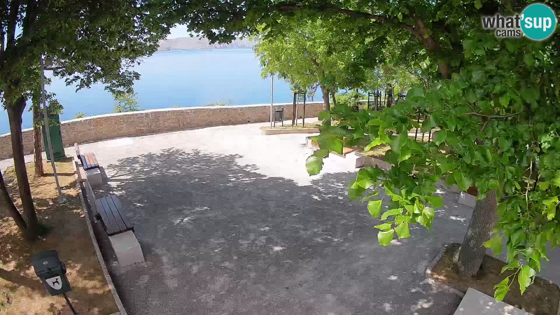 Webcam Segna Live | Parco degli Scrittori e Canale del Velebit
