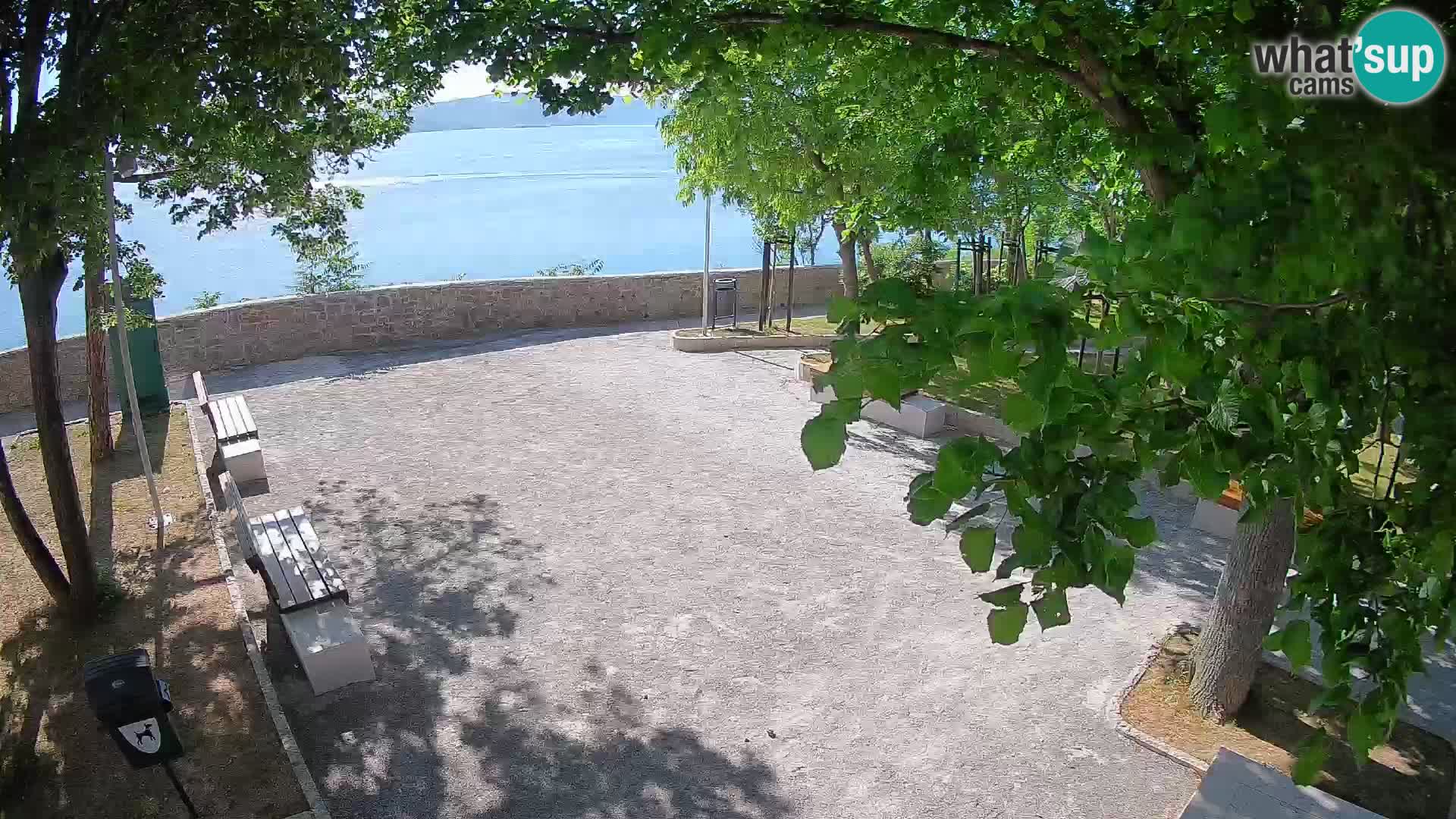 Webcam Segna Live | Parco degli Scrittori e Canale del Velebit