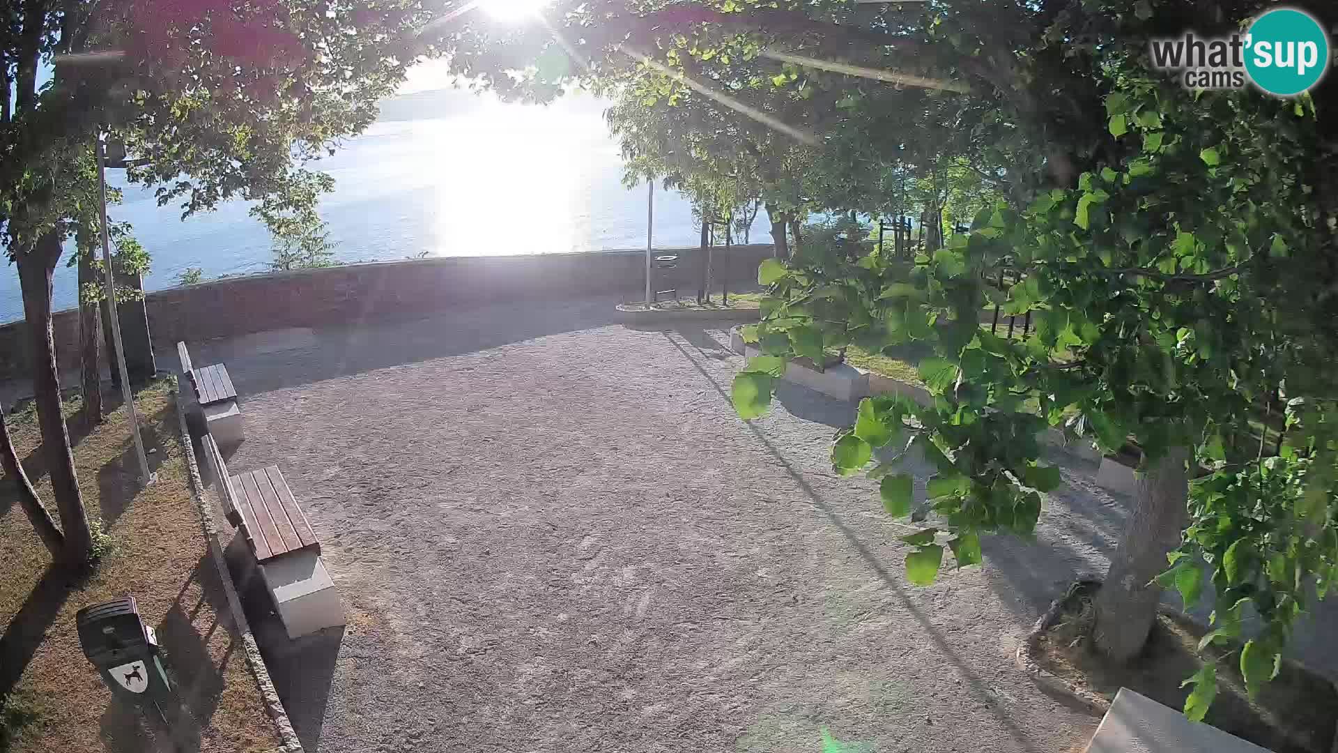 Webcam Segna Live | Parco degli Scrittori e Canale del Velebit