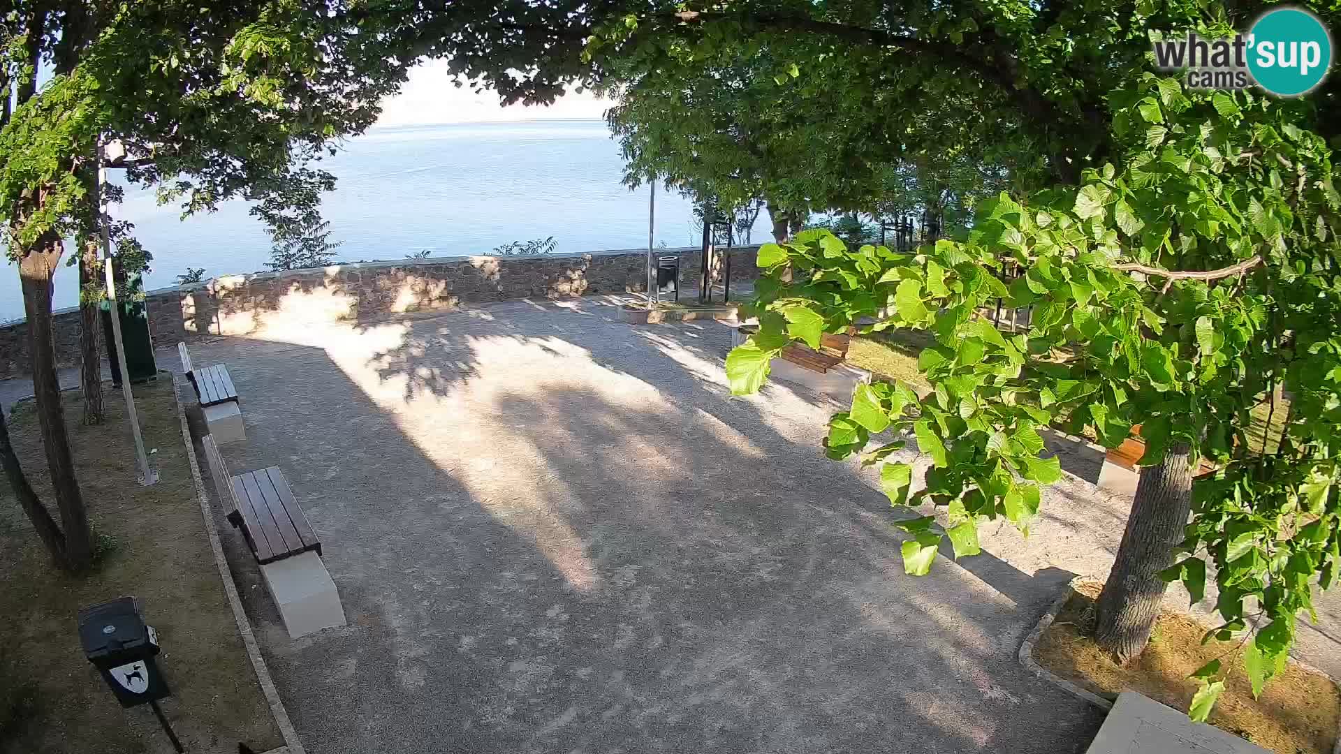 Webcam Segna Live | Parco degli Scrittori e Canale del Velebit