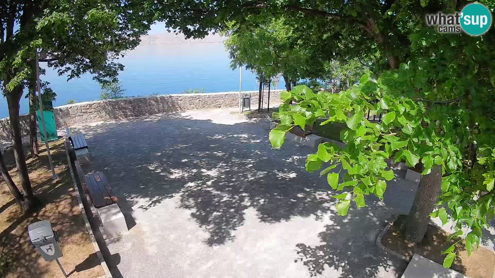 Webcam Segna Live | Parco degli Scrittori e Canale del Velebit