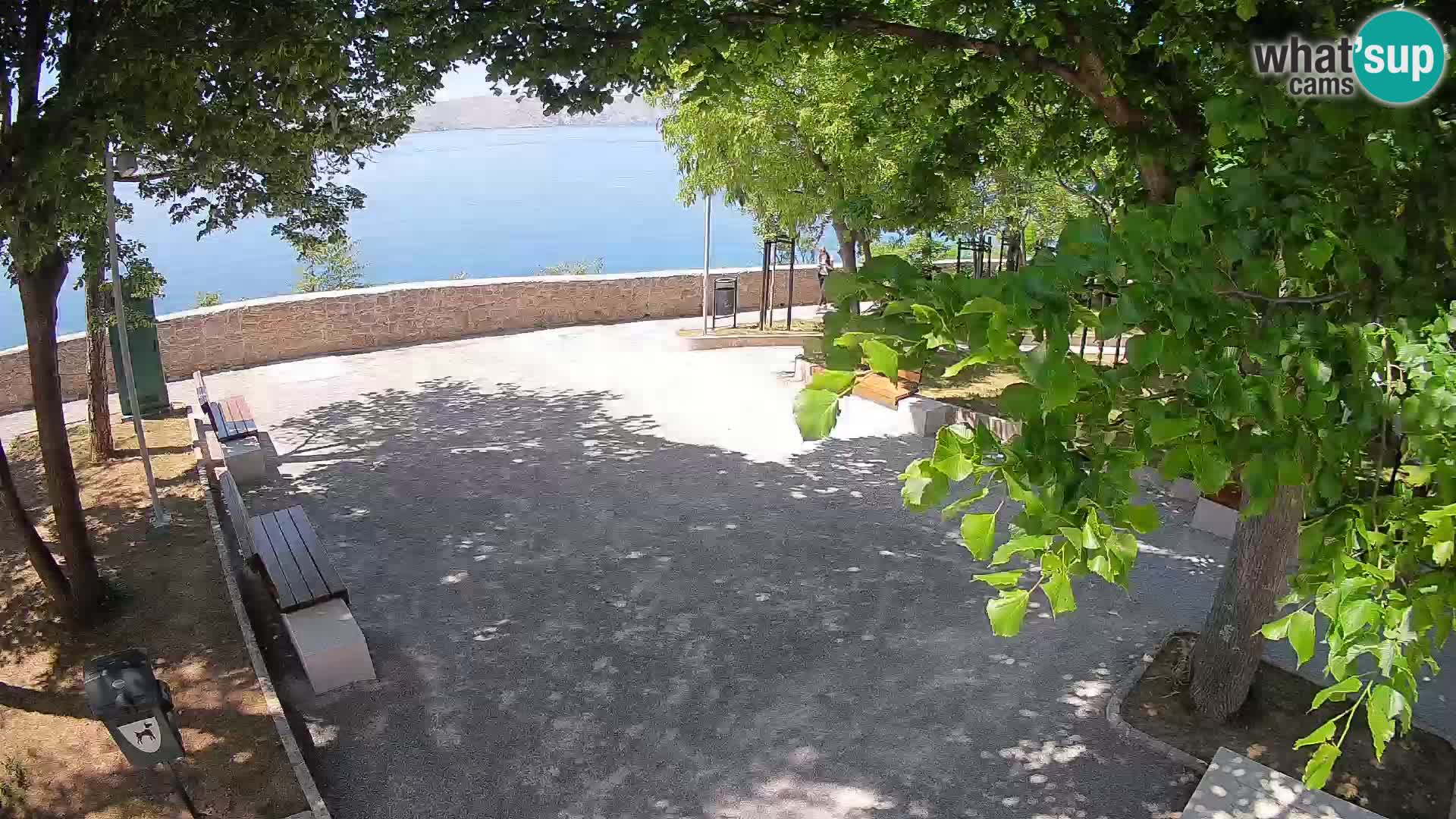 Webcam Segna Live | Parco degli Scrittori e Canale del Velebit