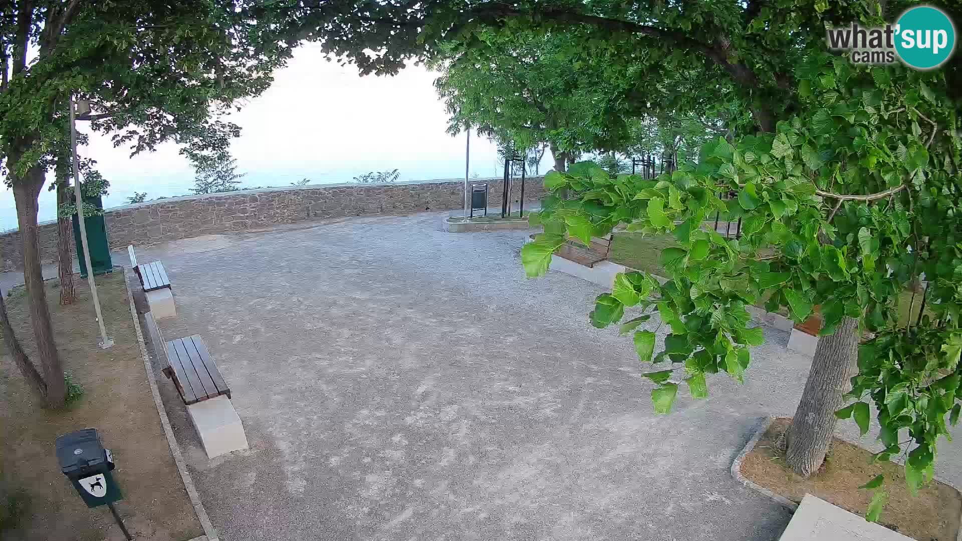 Webcam Segna Live | Parco degli Scrittori e Canale del Velebit