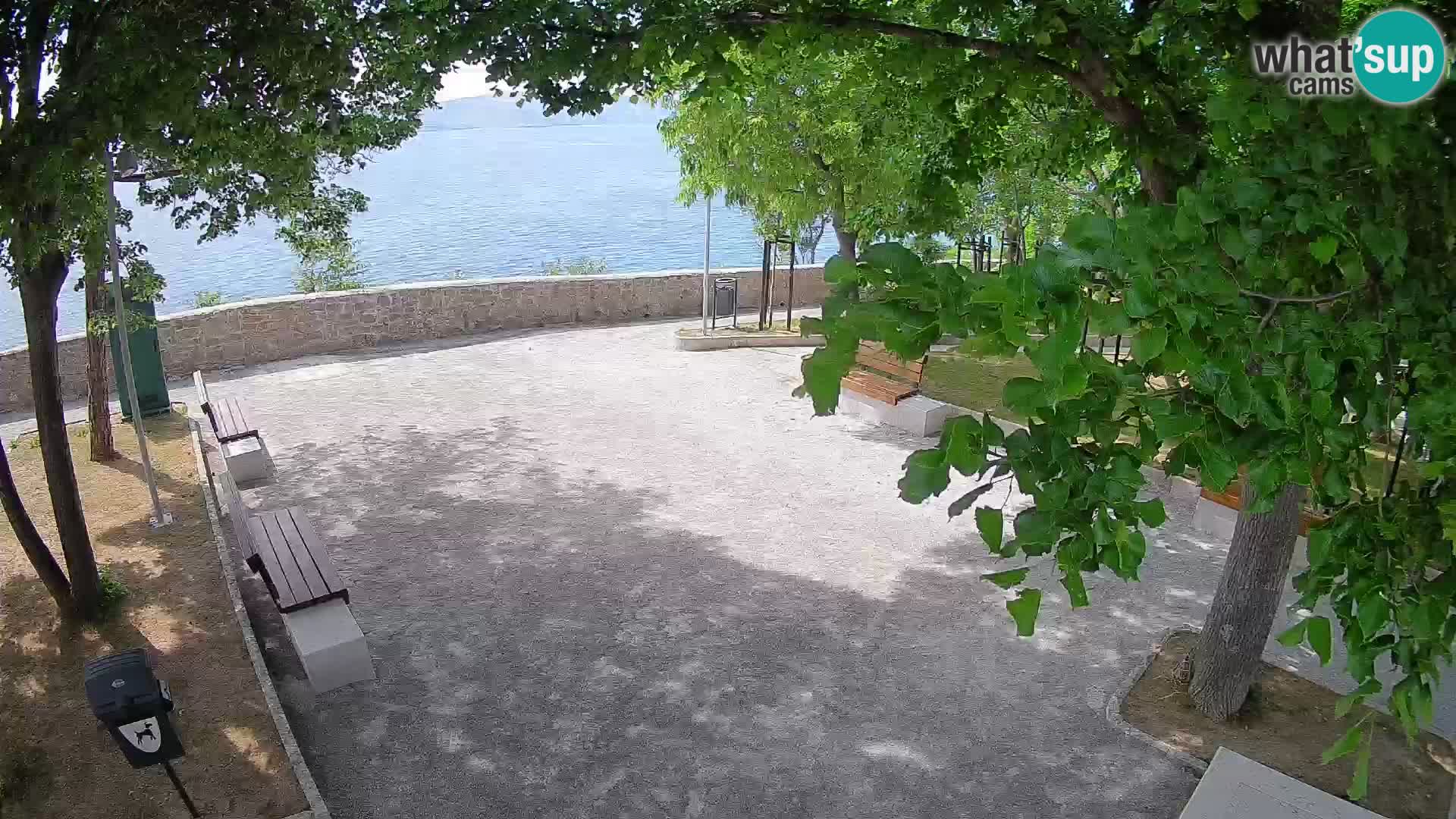 Webcam Segna Live | Parco degli Scrittori e Canale del Velebit