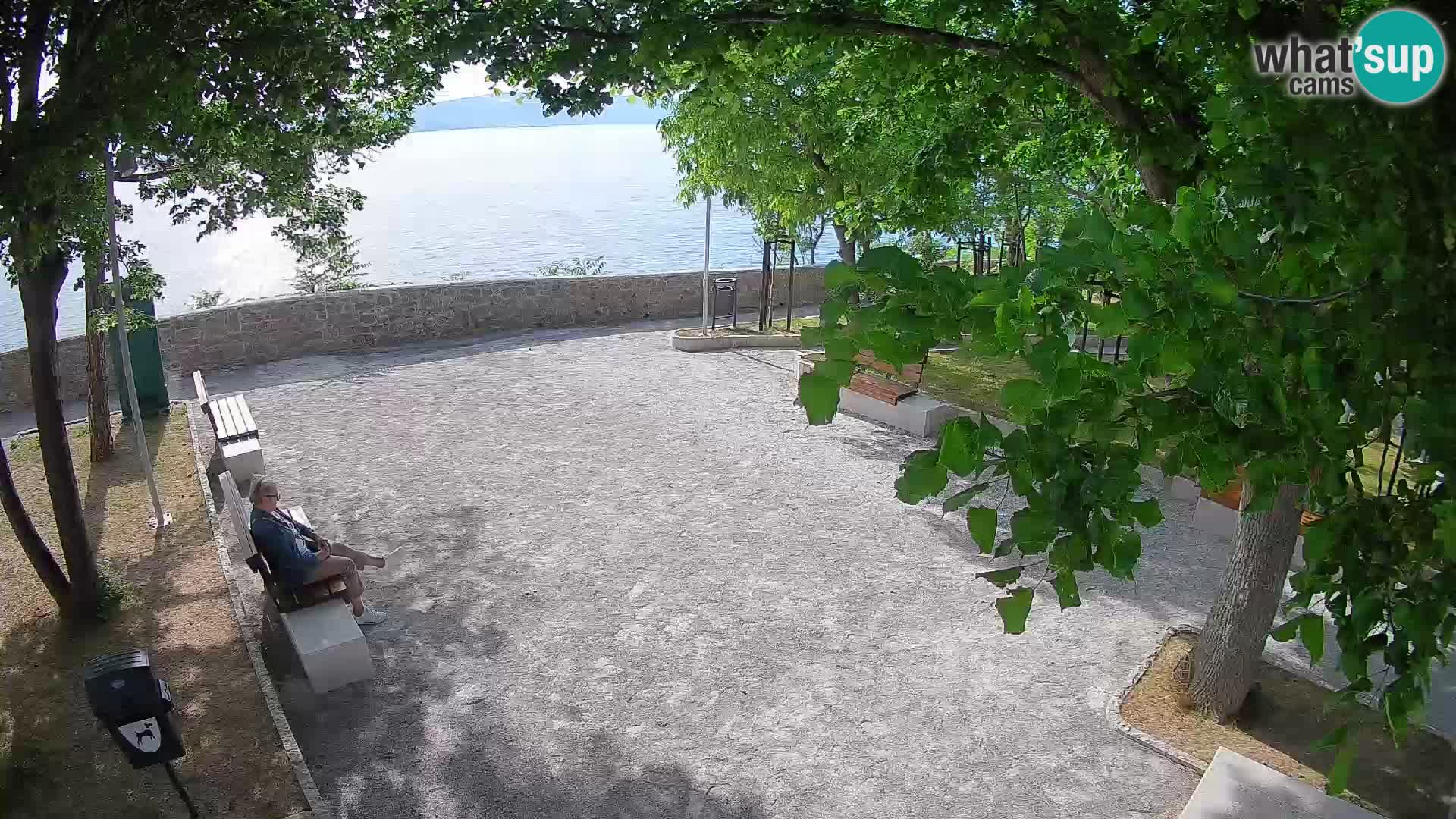 Kamera uživo Senj – Park književnika i Velebitski kanal