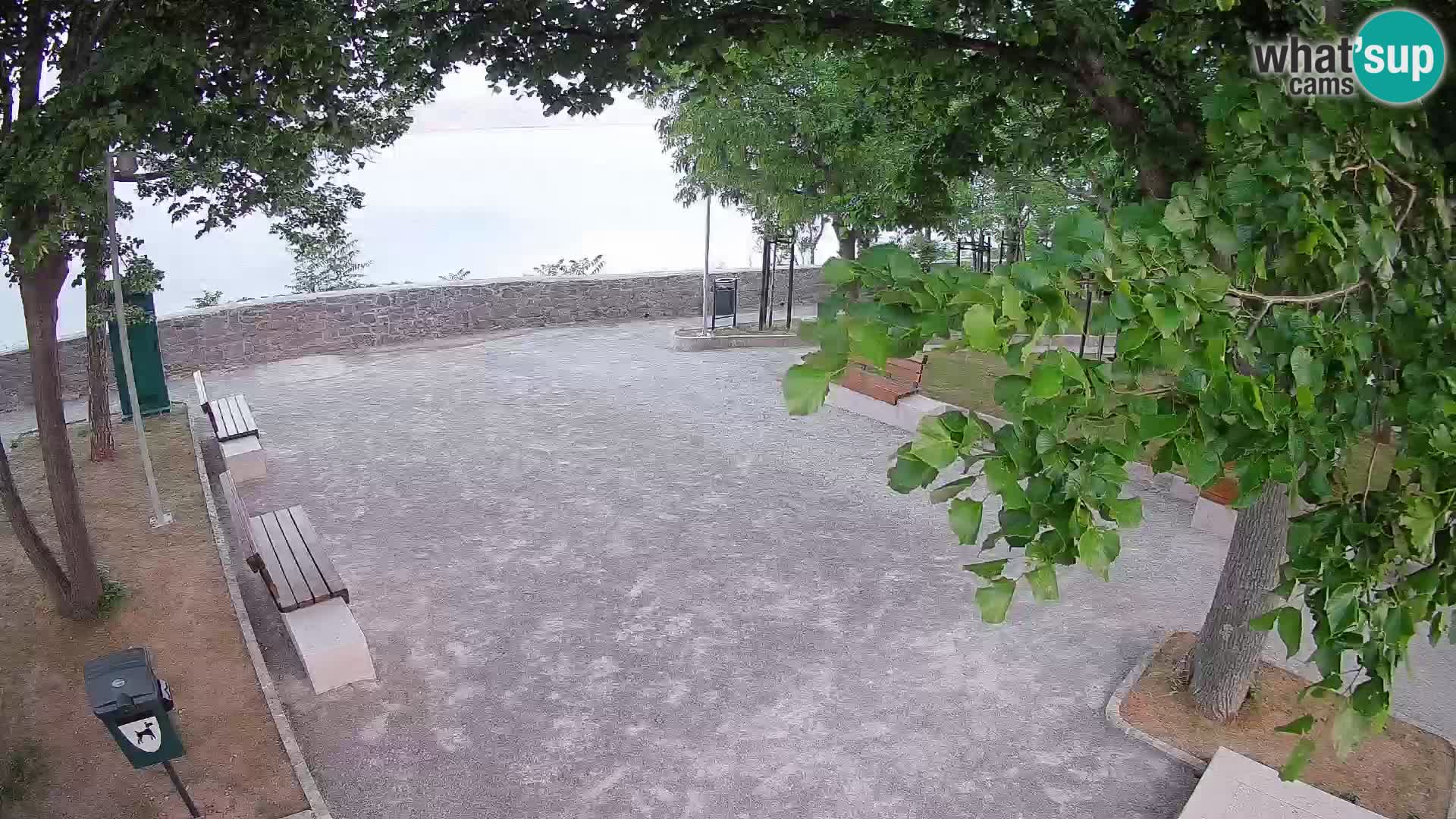 Webcam Segna Live | Parco degli Scrittori e Canale del Velebit