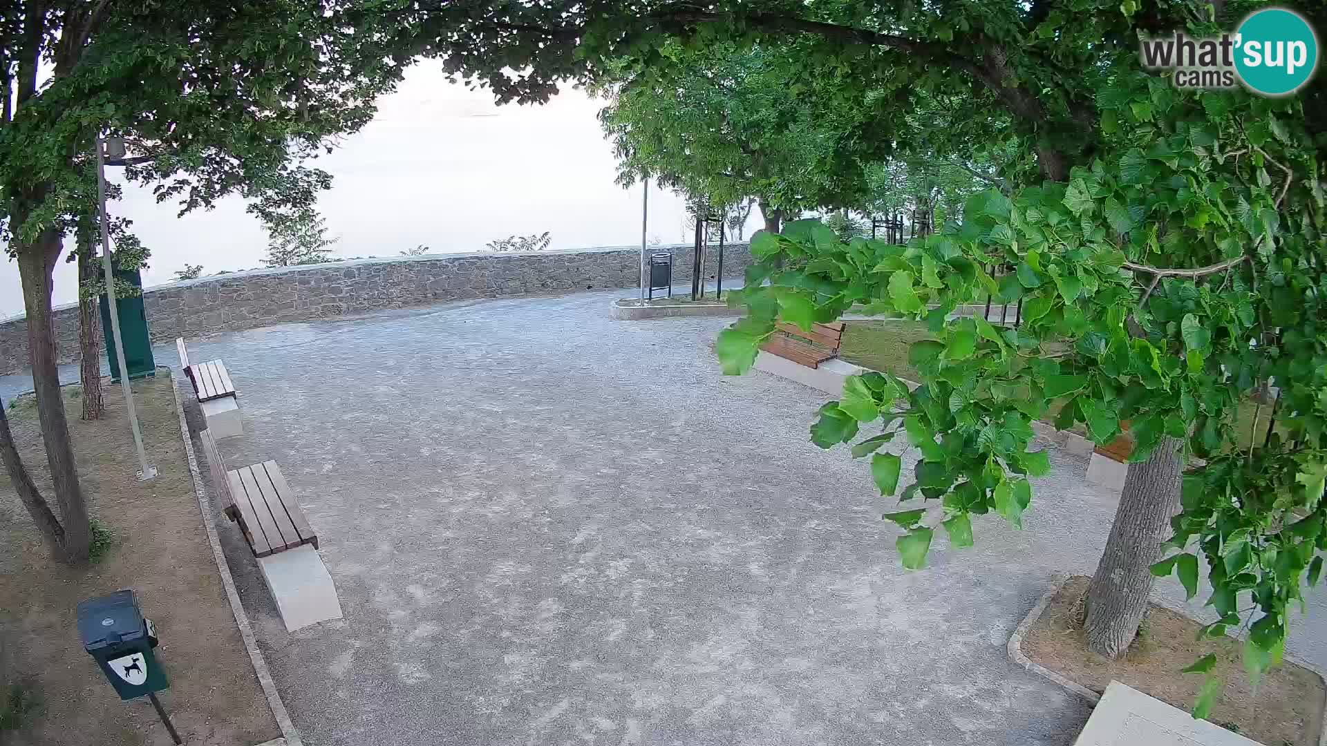 Webcam Segna Live | Parco degli Scrittori e Canale del Velebit